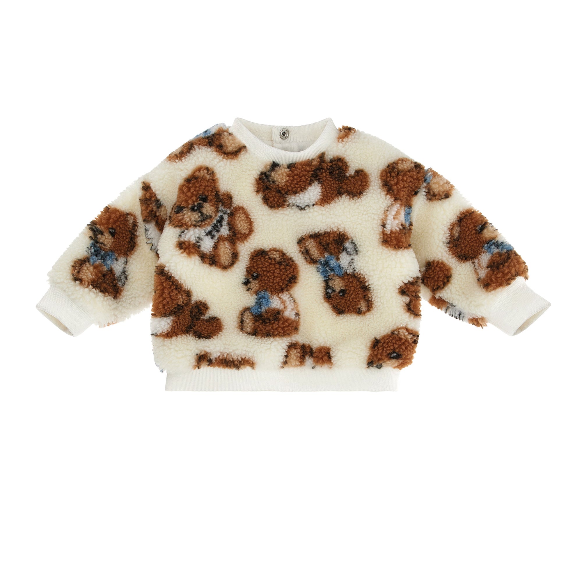 Baby Boys & Girls Ivory Fleece Sweatshirt