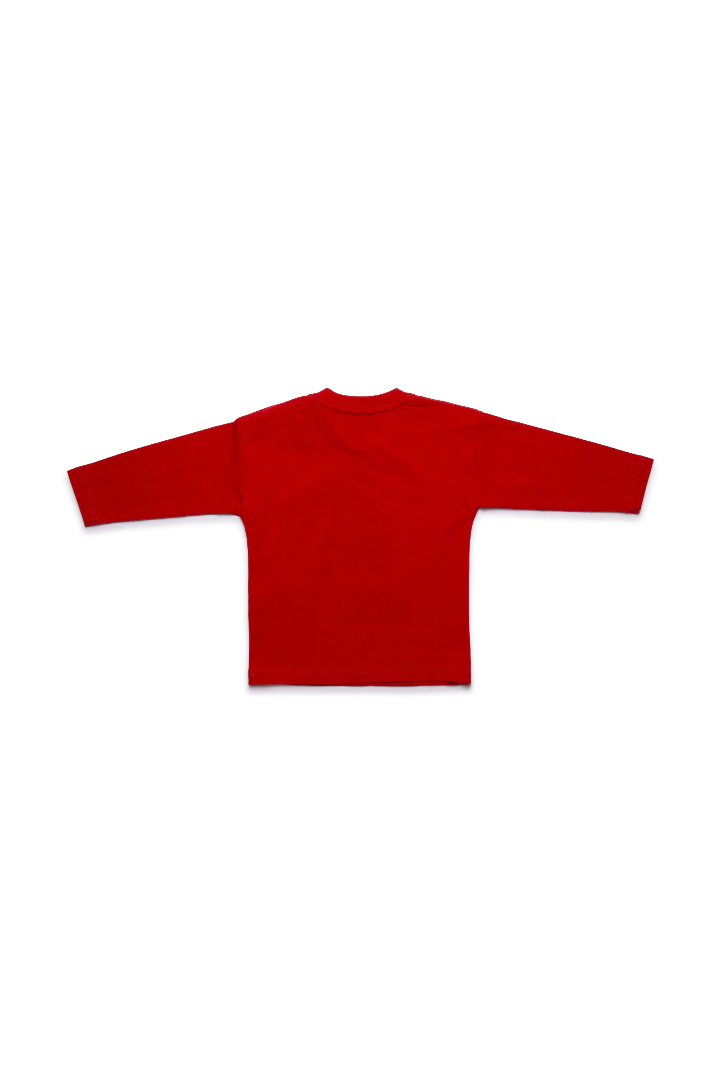 Baby Boys Red Logo Cotton Top