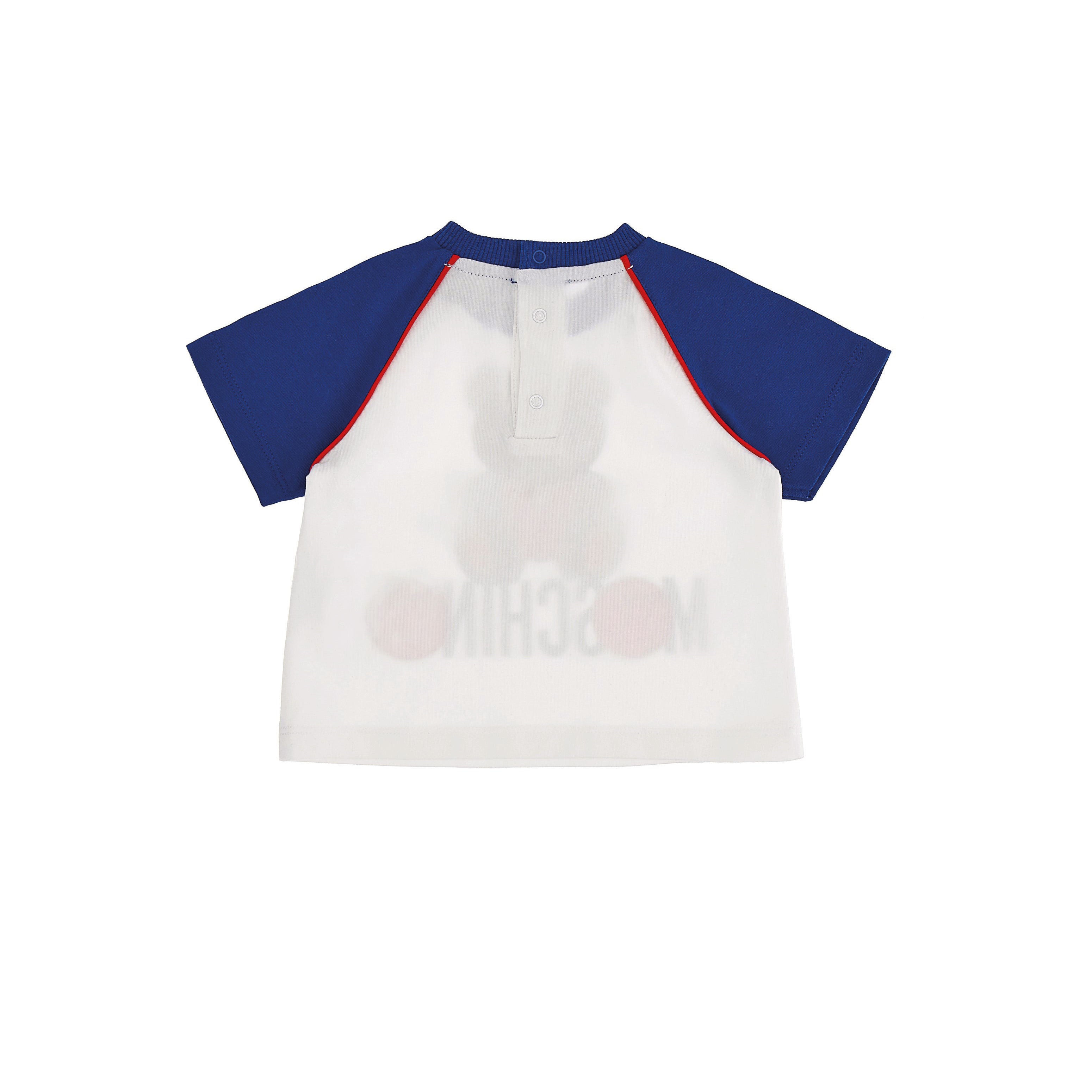 Baby Boys & Girls White Cotton T-Shirt