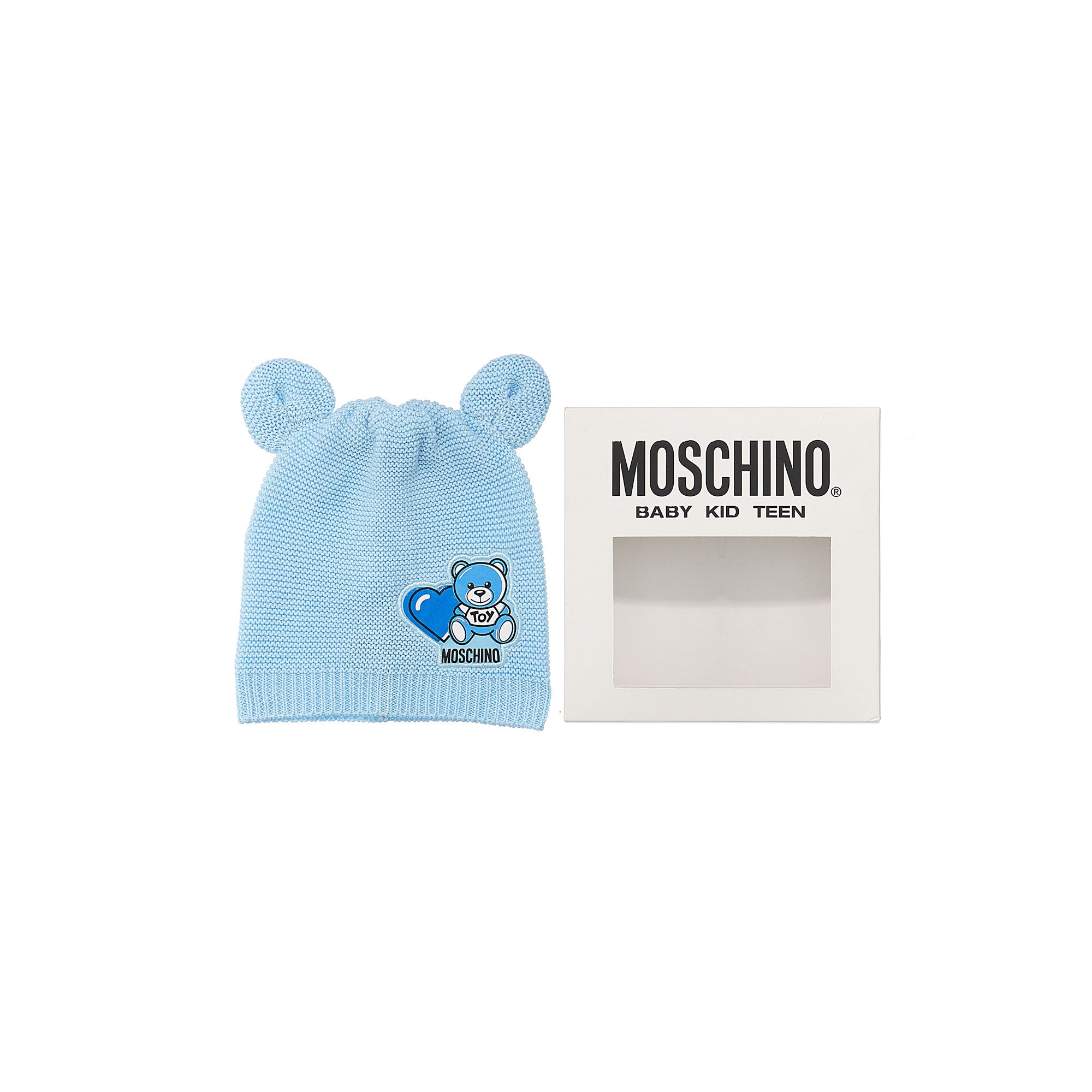 Baby Boys & Girls Blue Cotton Hat