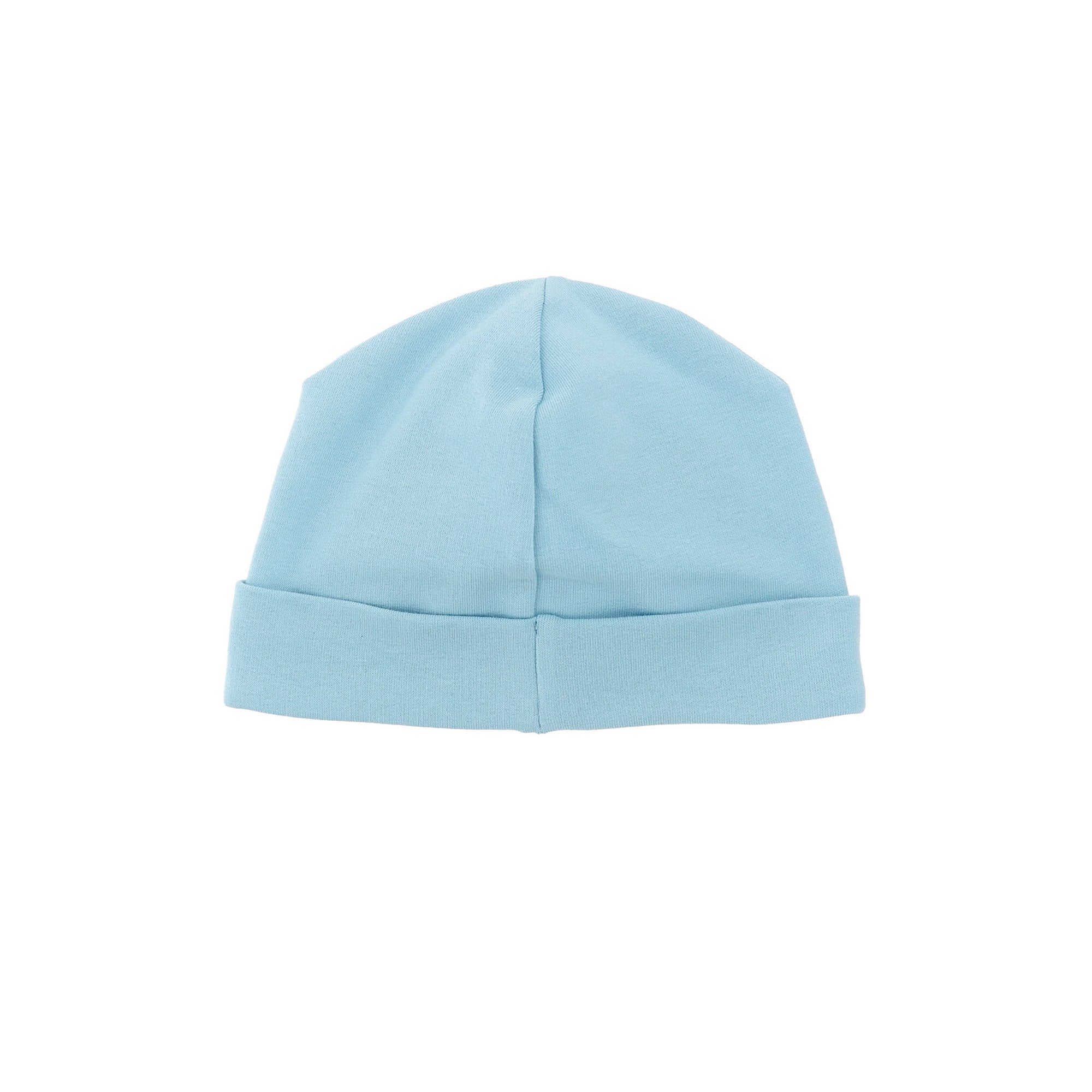 Baby Boys & Girls Blue Logo Cotton Hat
