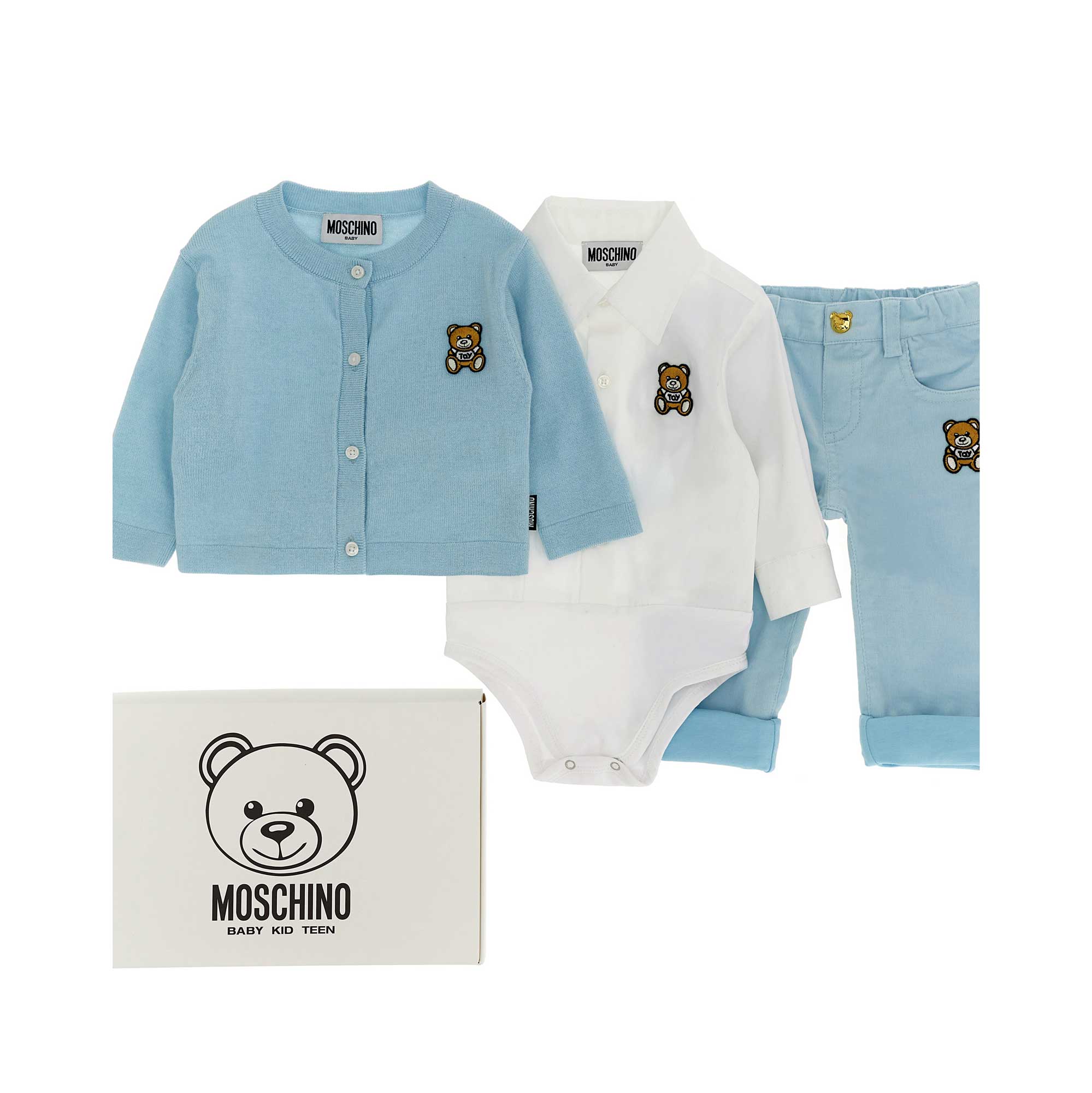 Baby Boys Blue Gift Set