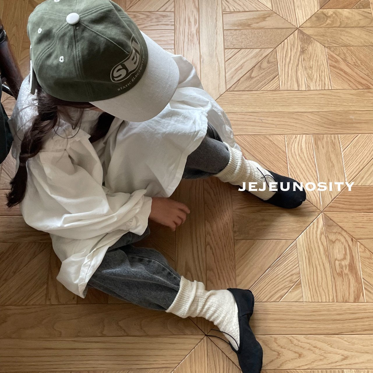 Boys & Girls Khaki Logo Cap