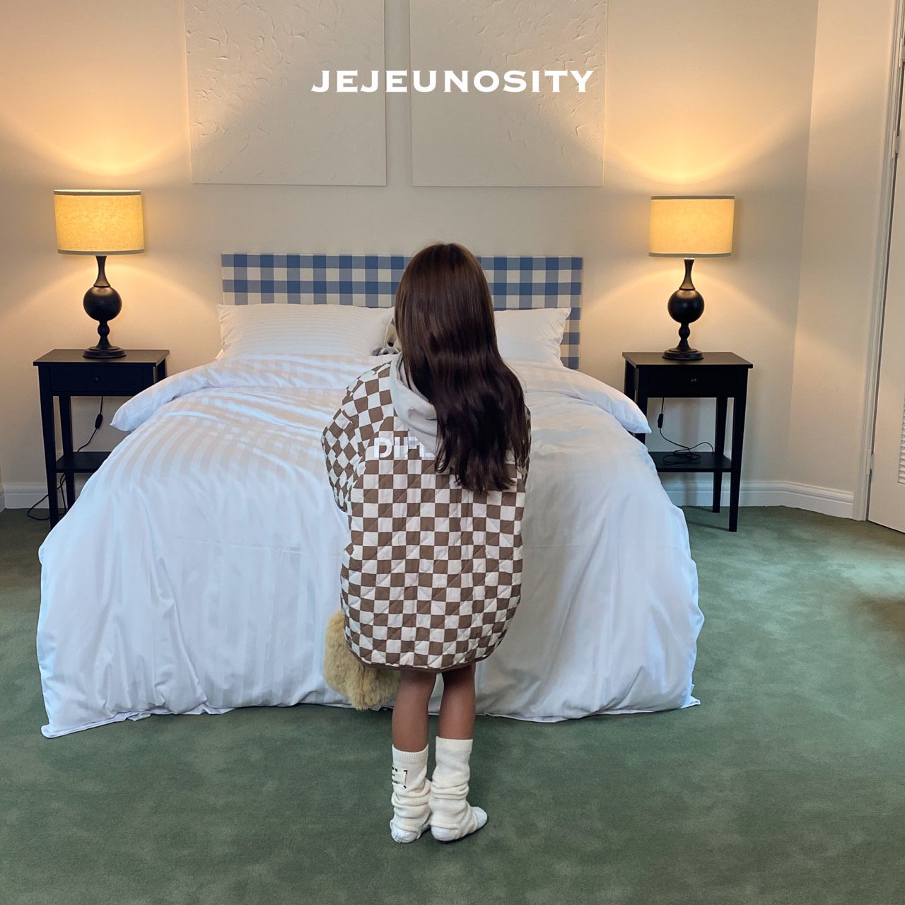 Boys & Girls Brown Check Jacket