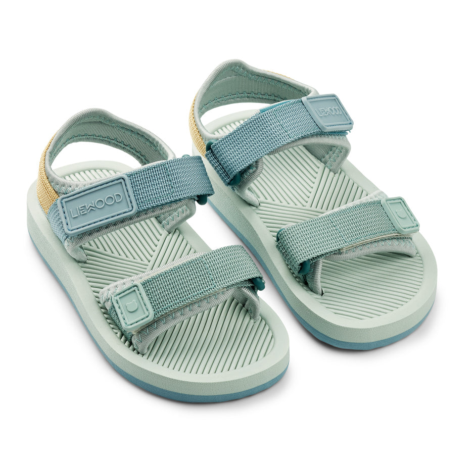 Boys & Girls Mint Logo Sandals