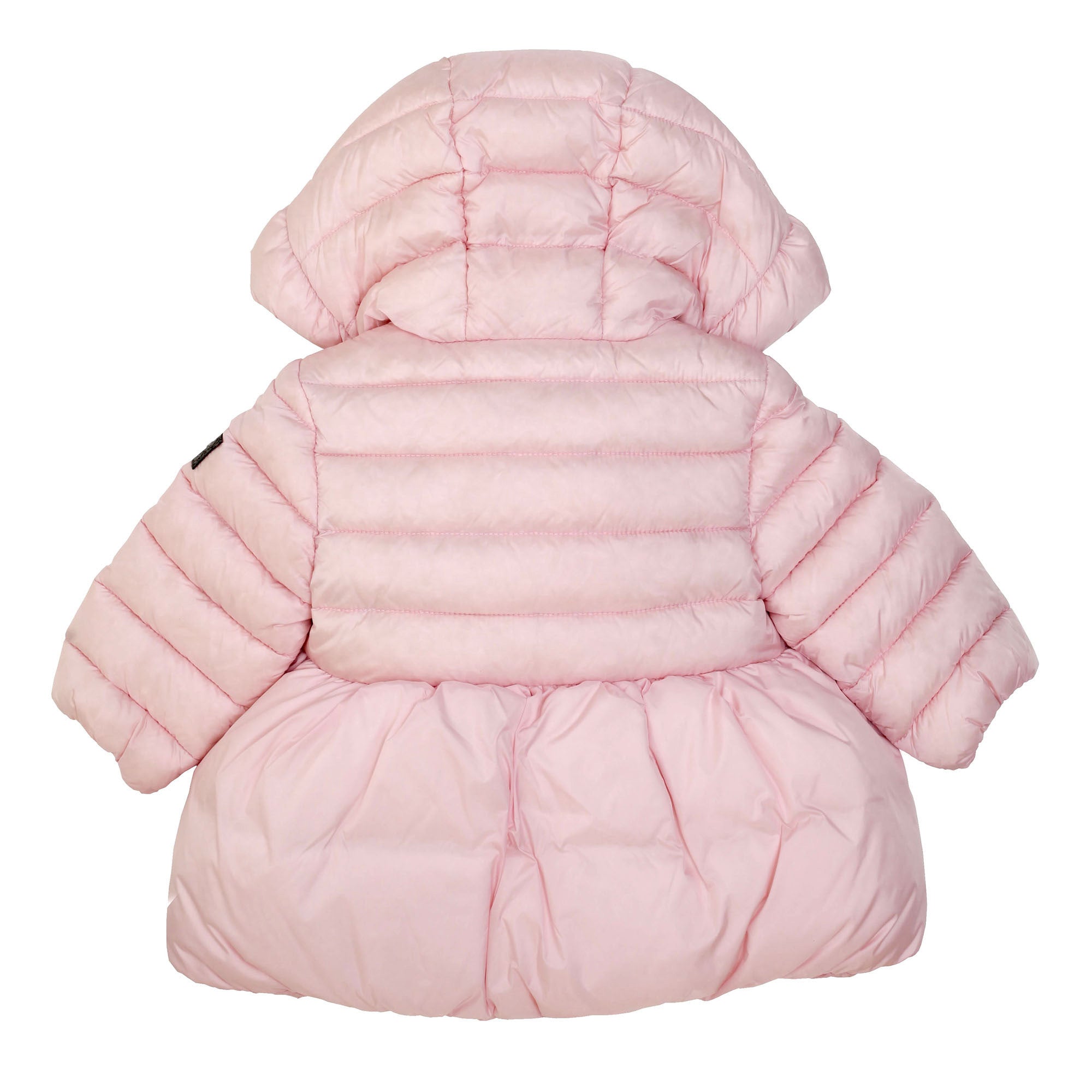 Baby Girls Quartz Pink Bow Trims Hooded Padded Down Jacket - CÉMAROSE | Children's Fashion Store - 2