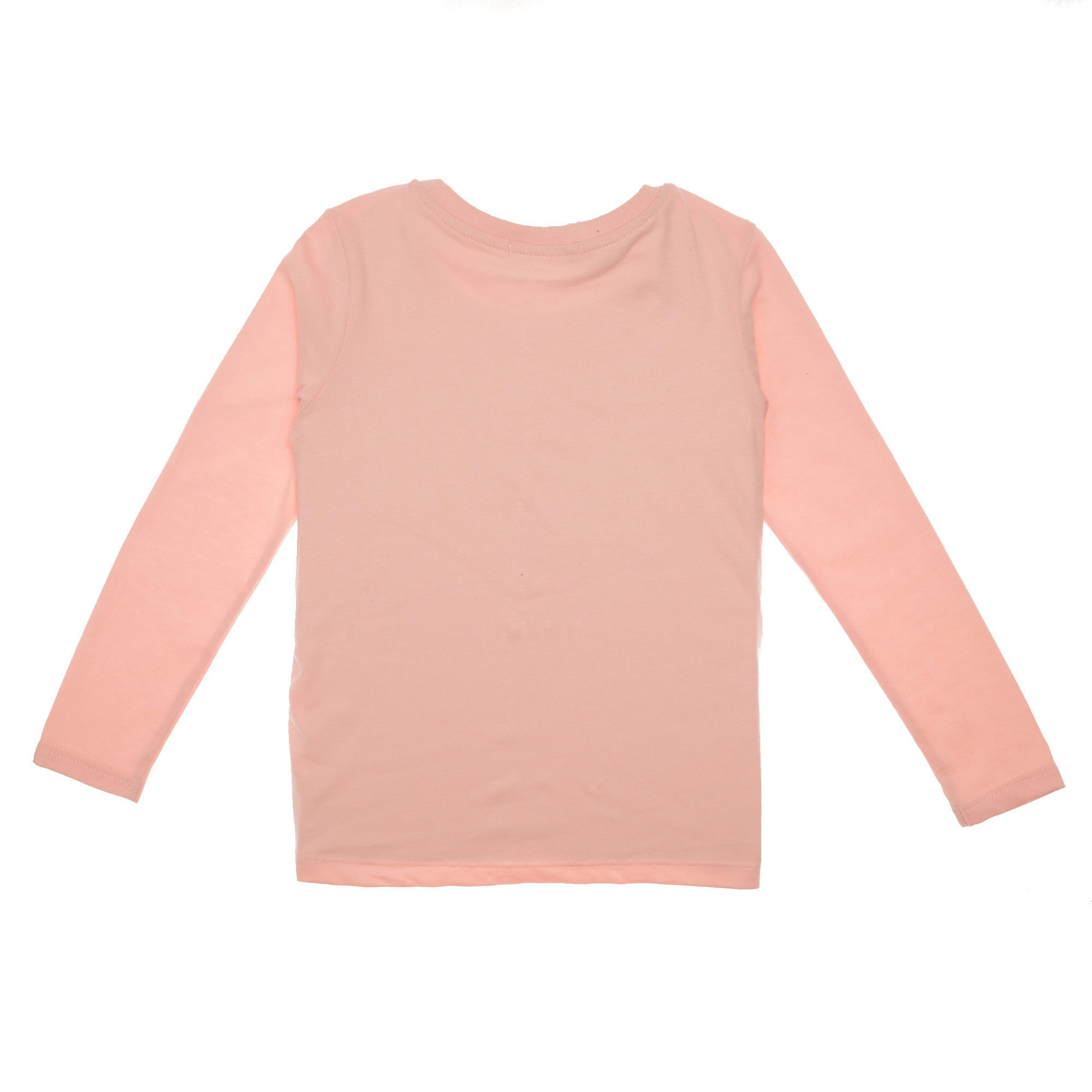 Girls Pink Long Sleeve Jersey Cotton T-Shirt - CÉMAROSE | Children's Fashion Store - 2
