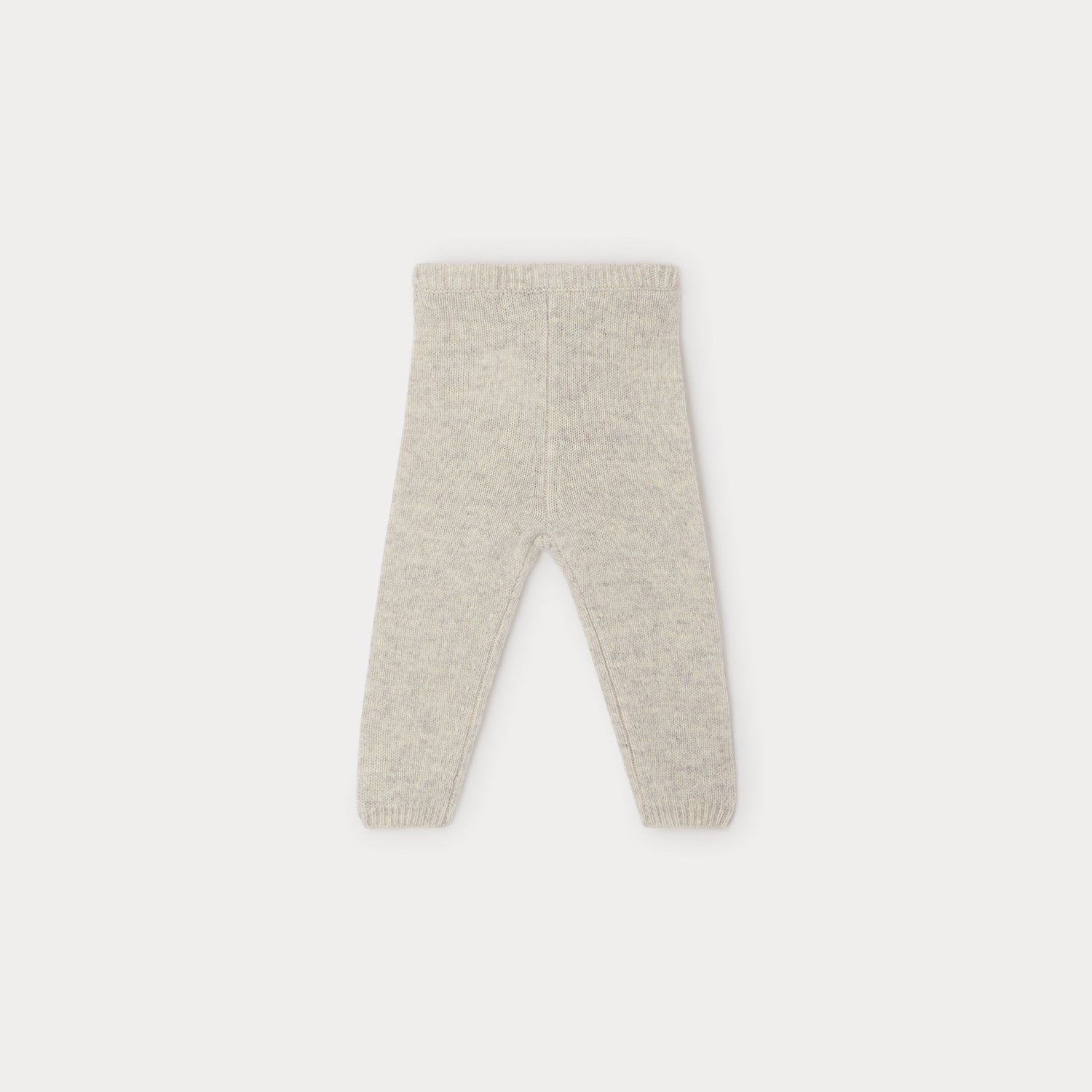 Baby Boys & Girls Beige Wool Leggings