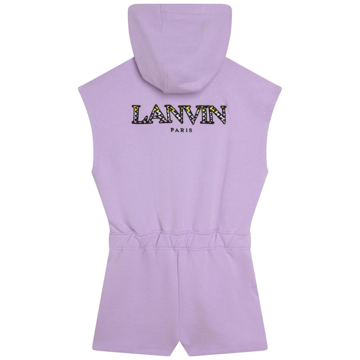 Girls Purple Jumpsuit
