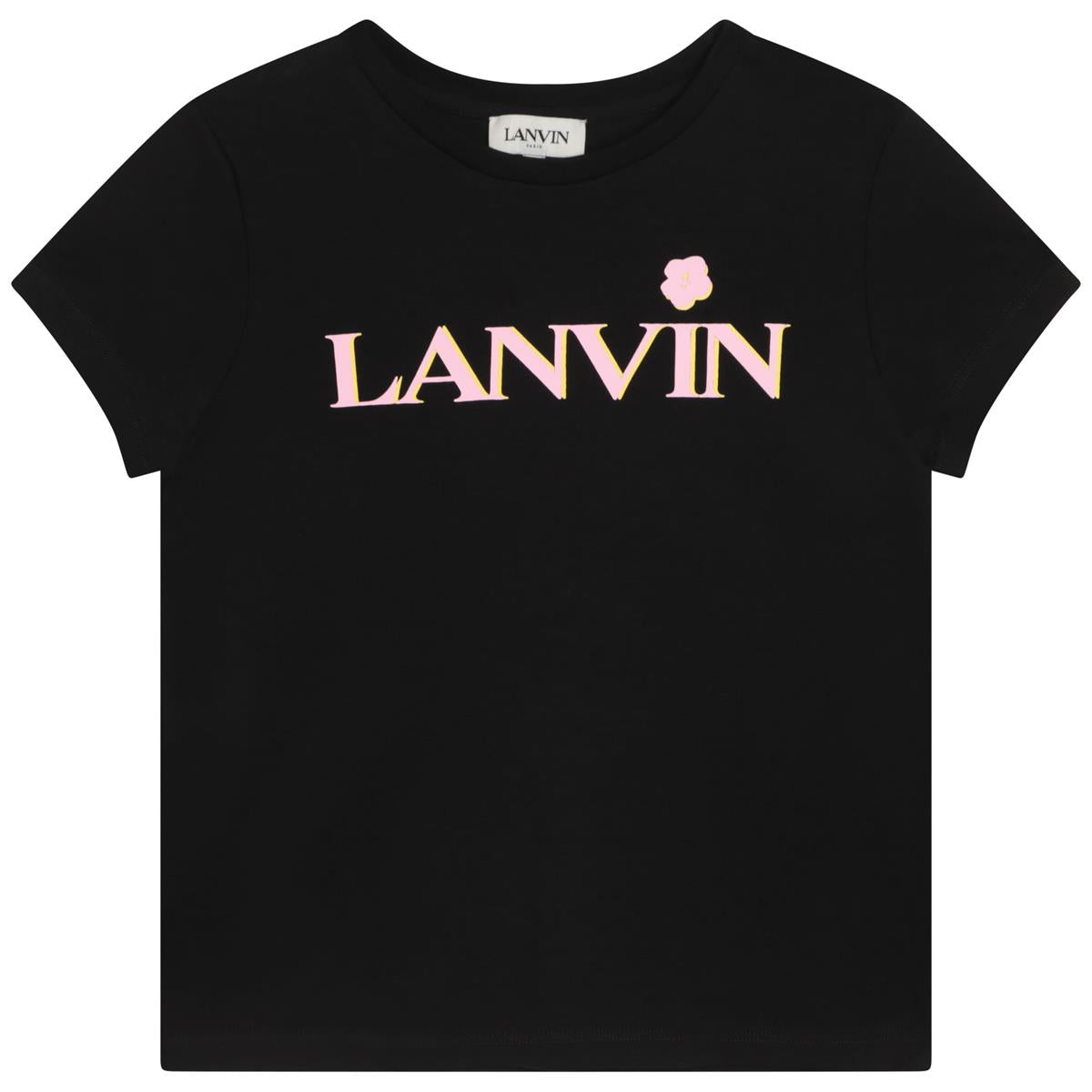 Girls Black Logo T-Shirt