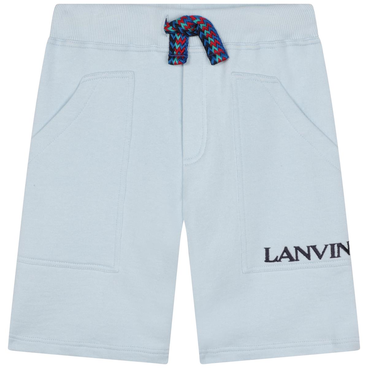 Boys Light Blue Shorts