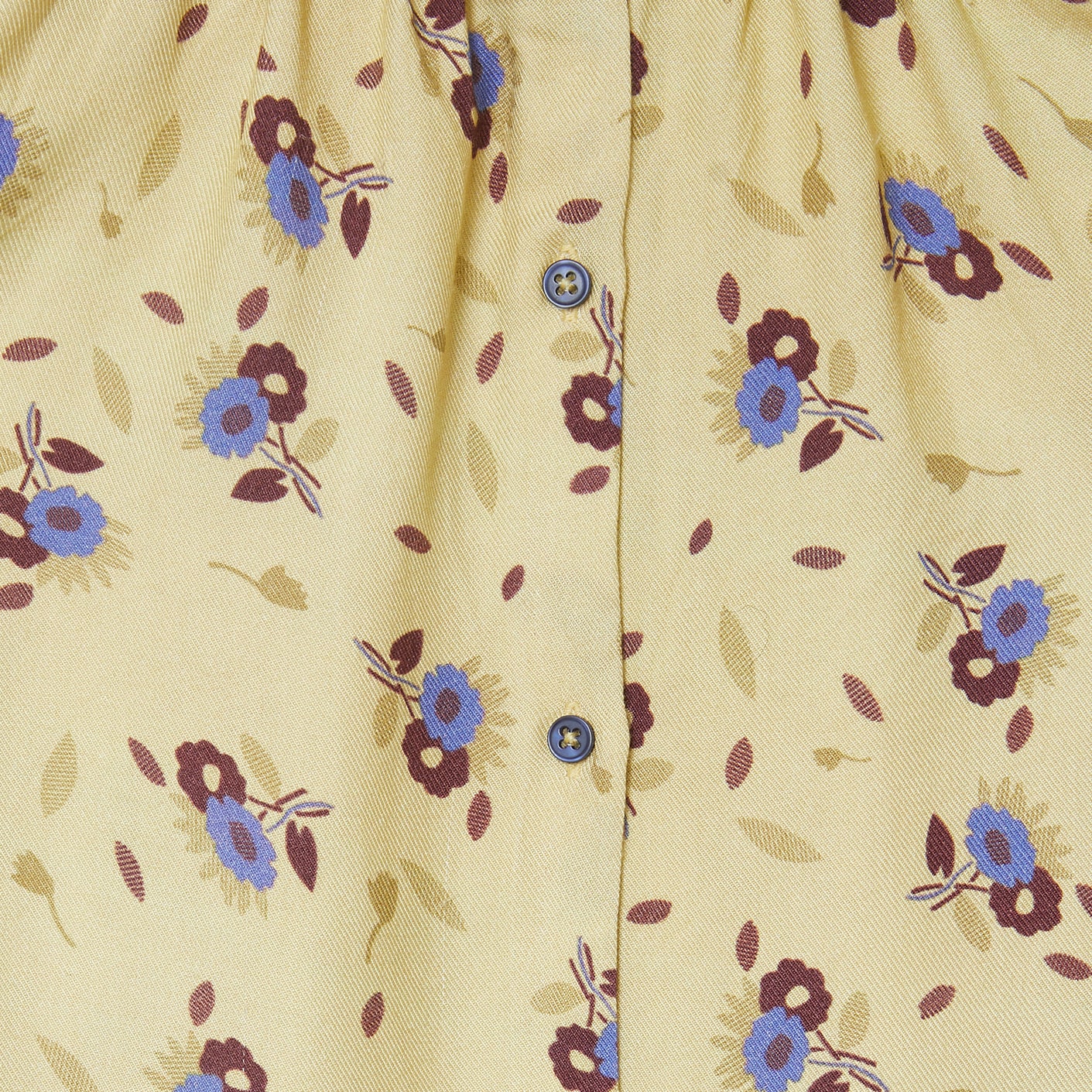 Baby Girls Yellow Floral Dress