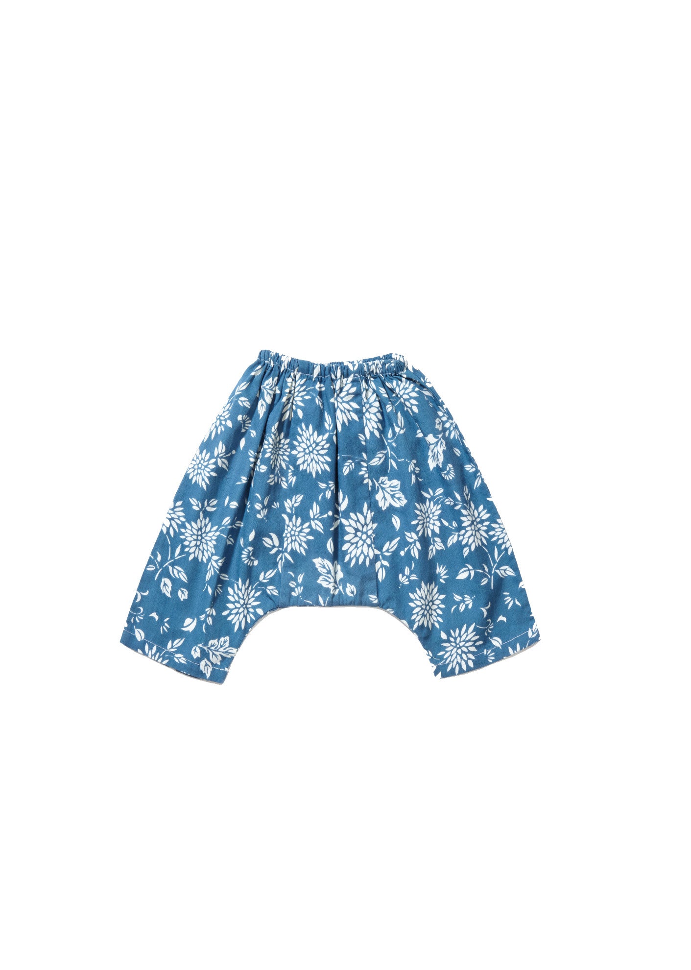Baby Blue Flower Printed Trousers