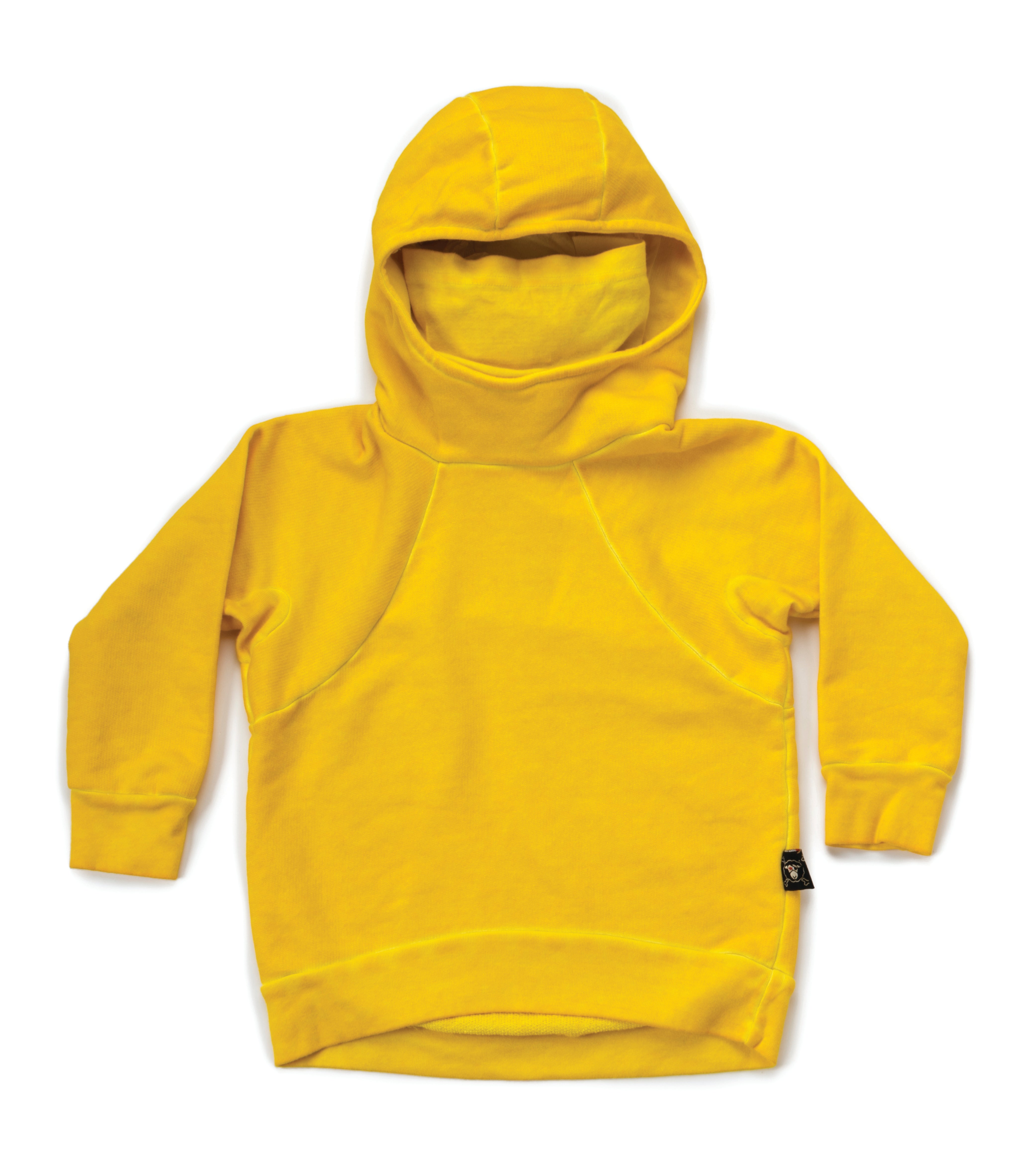 Boys & Girls Dusty Yellow Cotton Sweatshirt