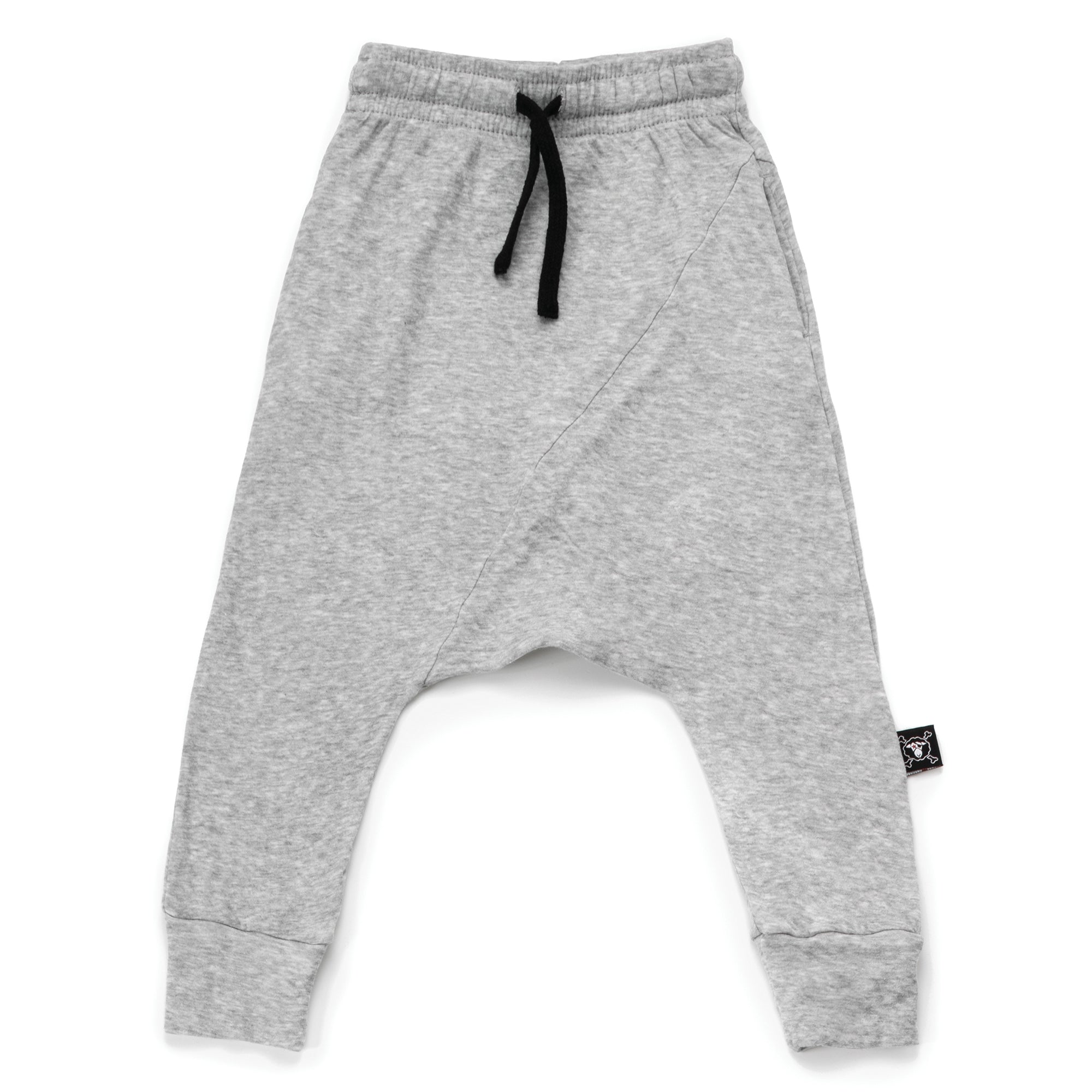 Boys & Girls Heather Grey Cotton Trousers