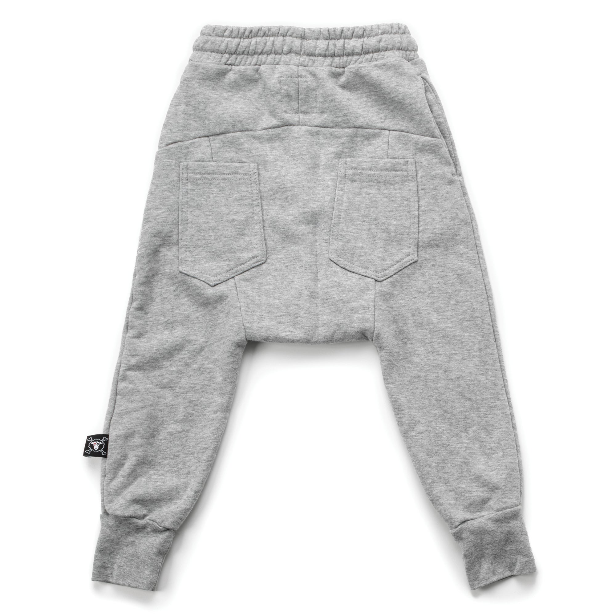 Boys & Girls Heather Grey Cotton Trousers