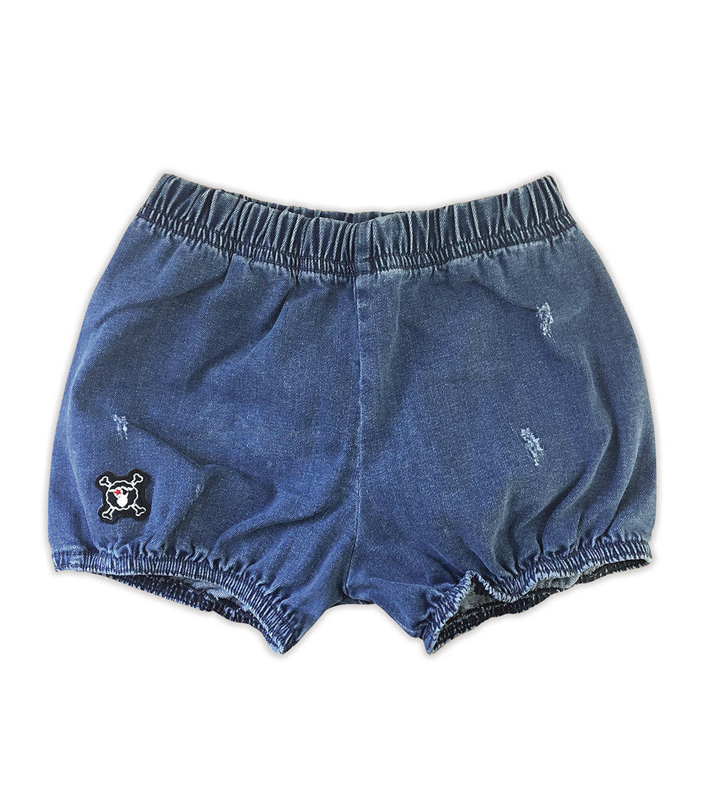 Baby Girls Denim Cotton Shorts