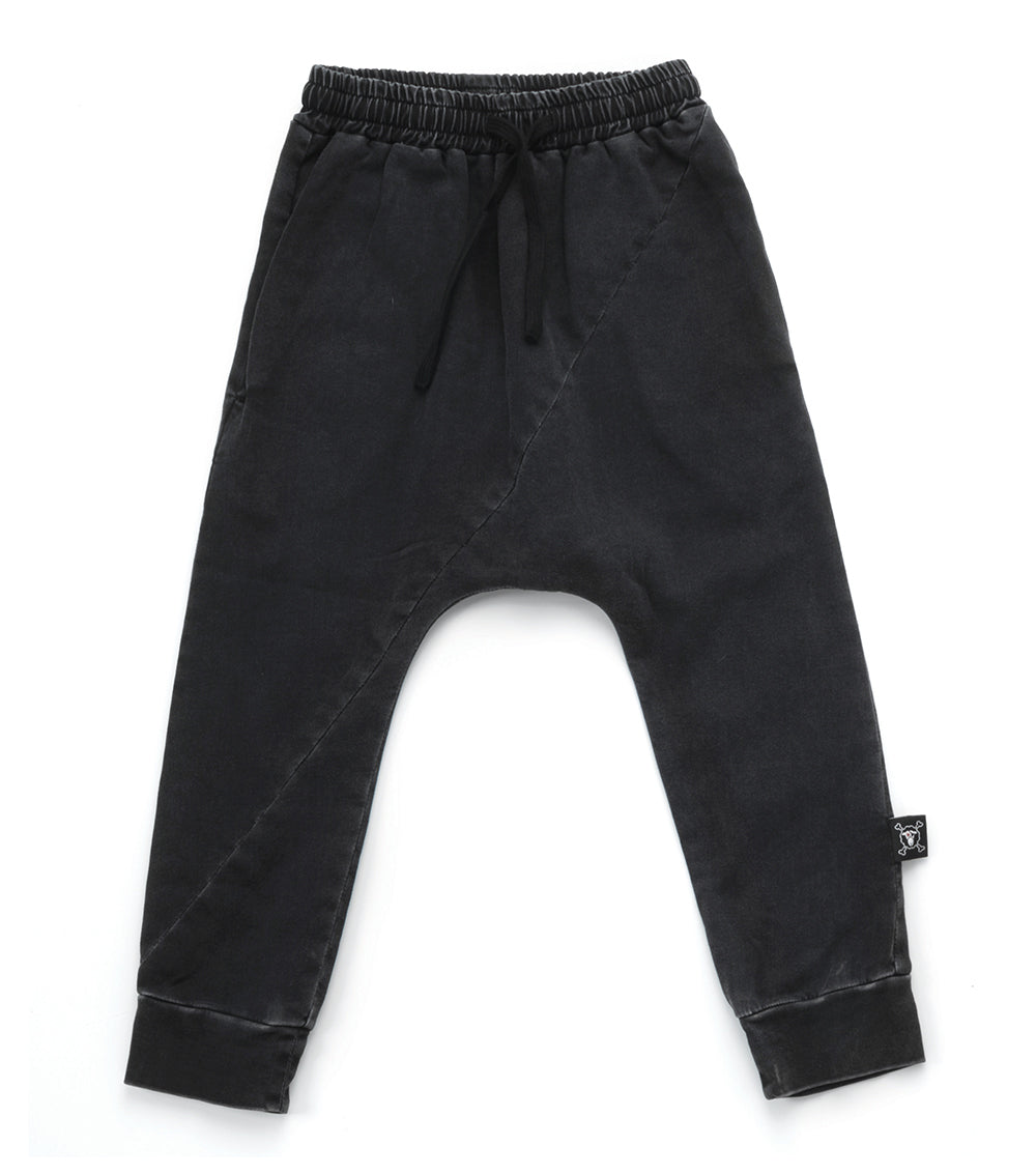 Baby Boys Washed Black Denim Trousers