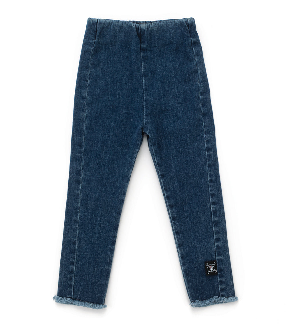 Girls Denim Leggings