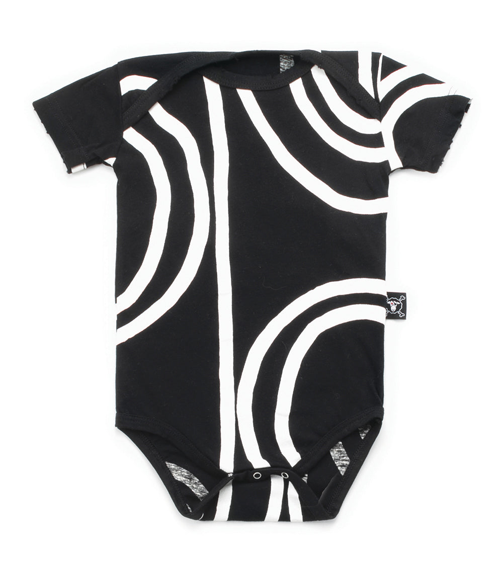 Baby Boys Black Cotton Babysuits