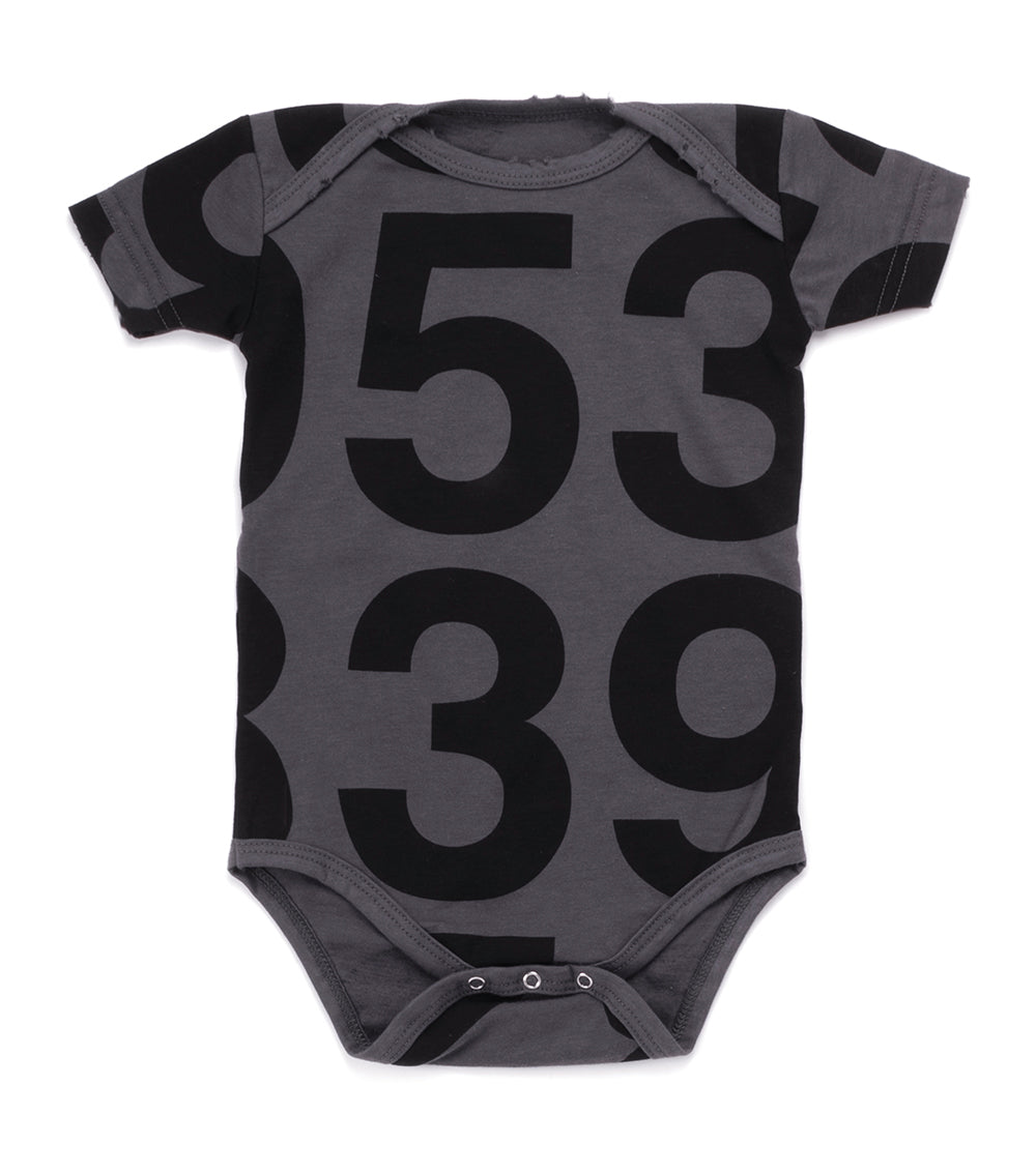 Baby Boys Iron Number Cotton Babysuits
