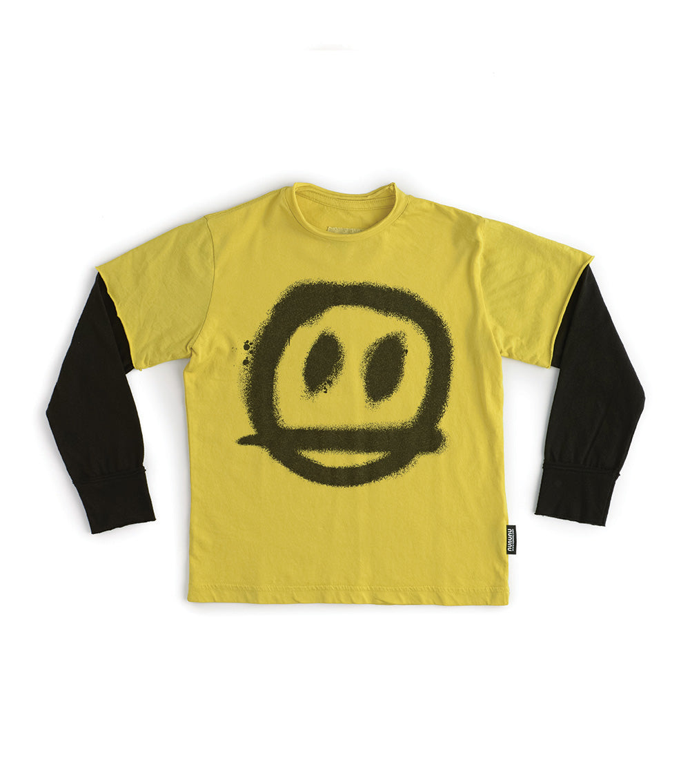 Boys & Girls Yellow Face T-Shirt