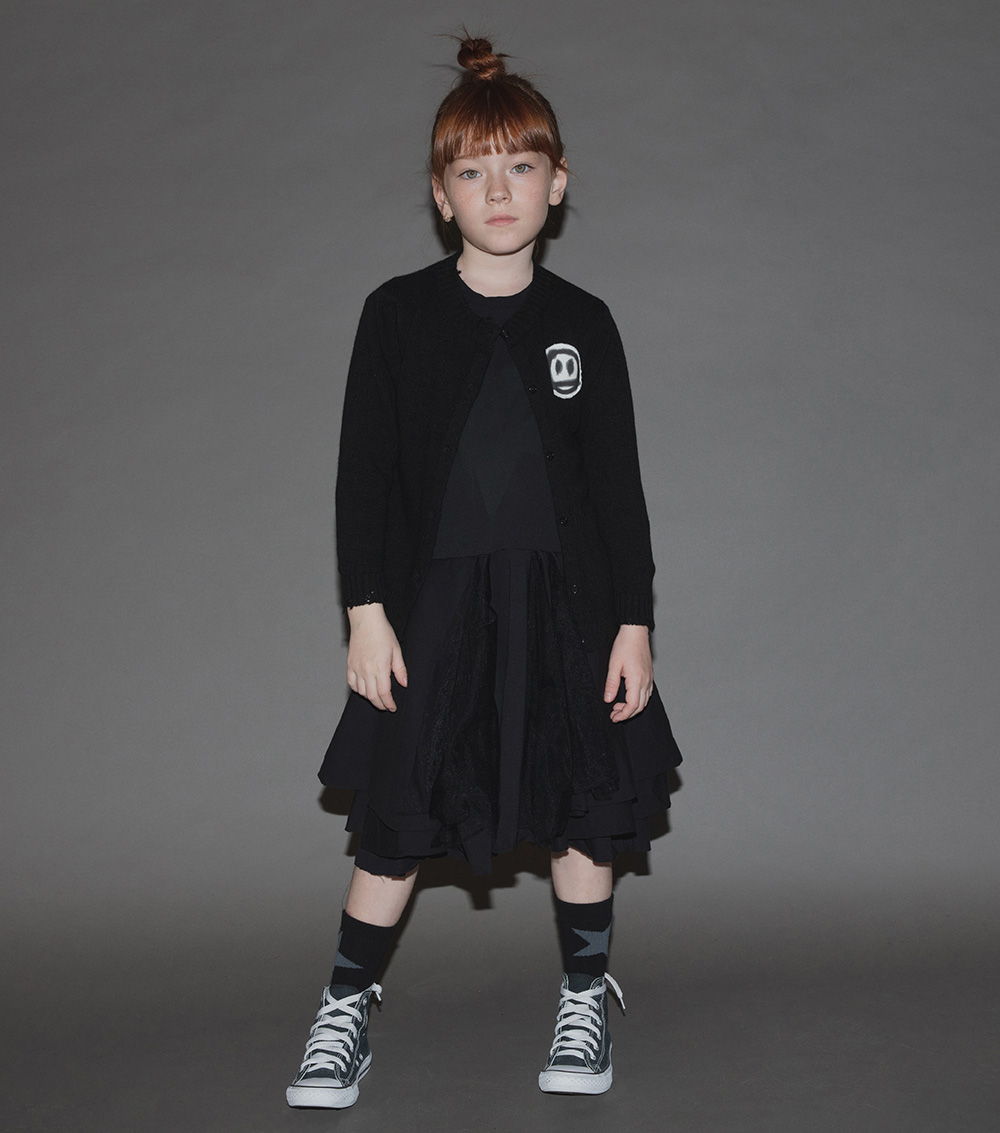 Boys & Girls Black Cardigan