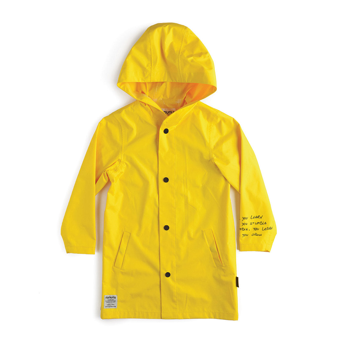 Boys & Girls Yellow Raincoat