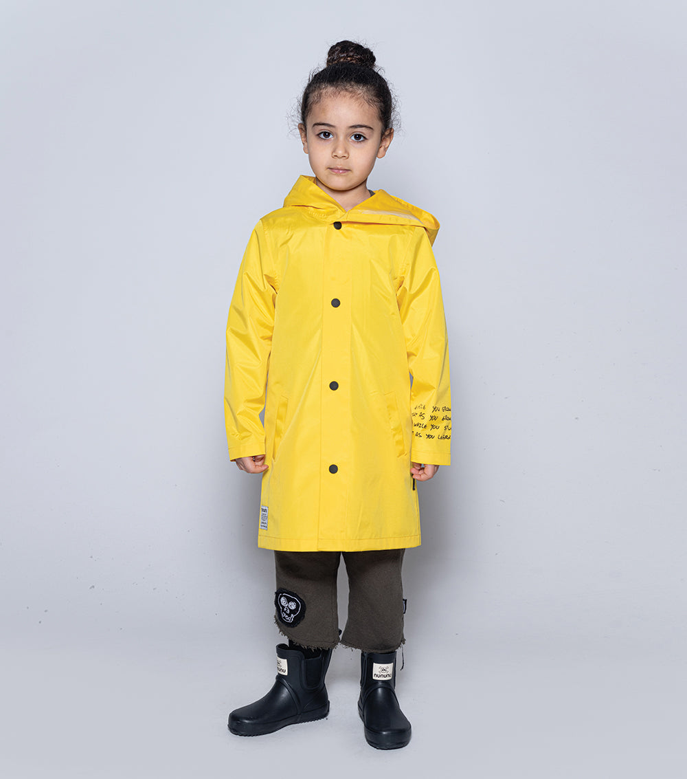 Boys & Girls Yellow Raincoat