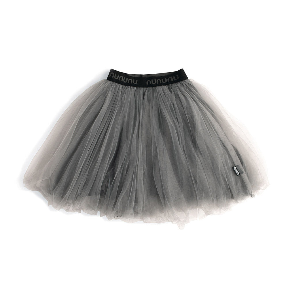 Girls Grey Yarn Skirt