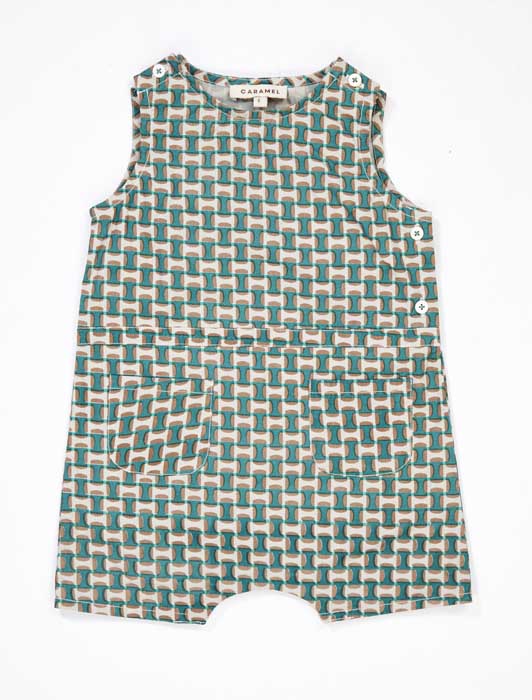 Baby Boys & Girls Emerald Cotton Babysuits