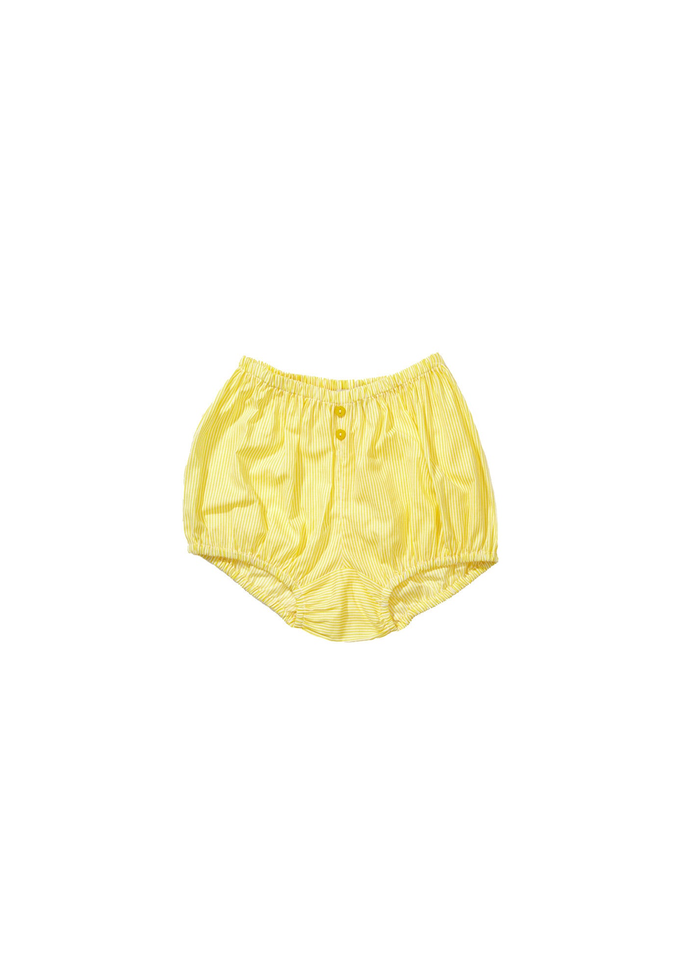 Baby Yellow Striped Cotton Bloomer