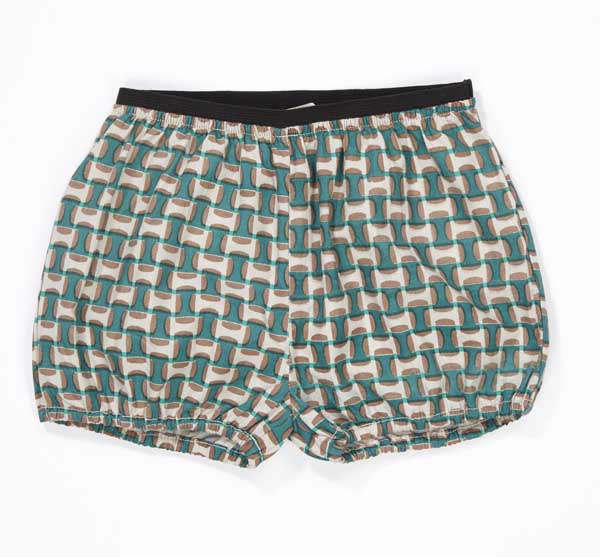 Girls Emerald Cotton Shorts