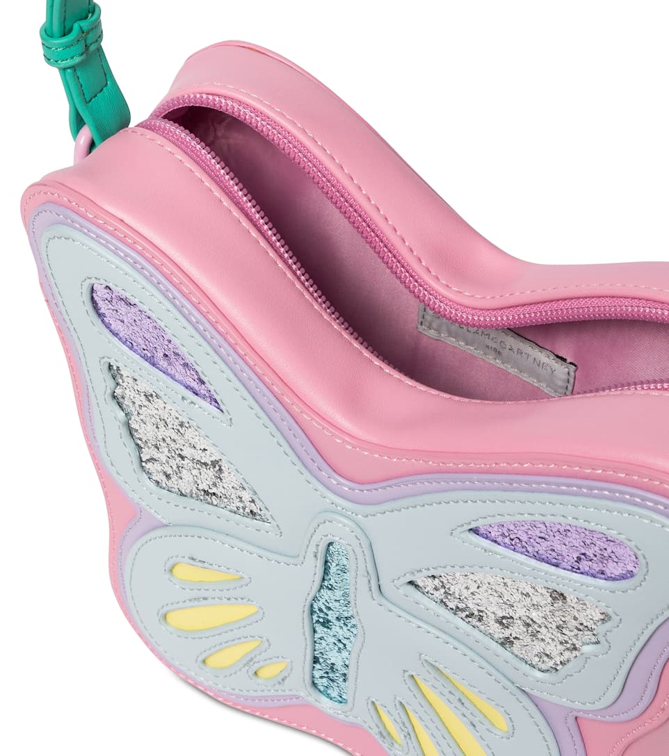Girls Pink Butterfly Bag(19cm)