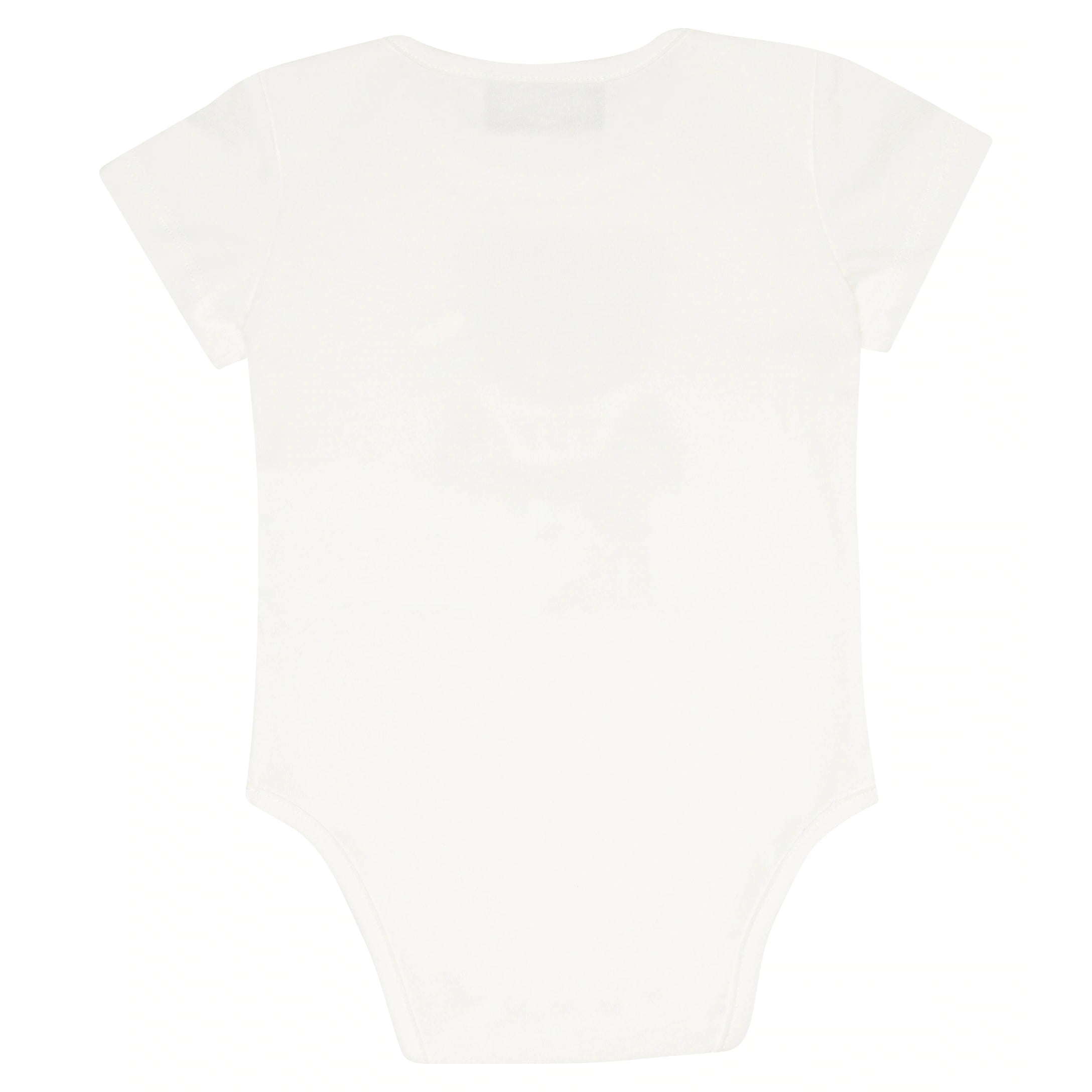 Baby Boys & Girls White Cotton Babysuit Set