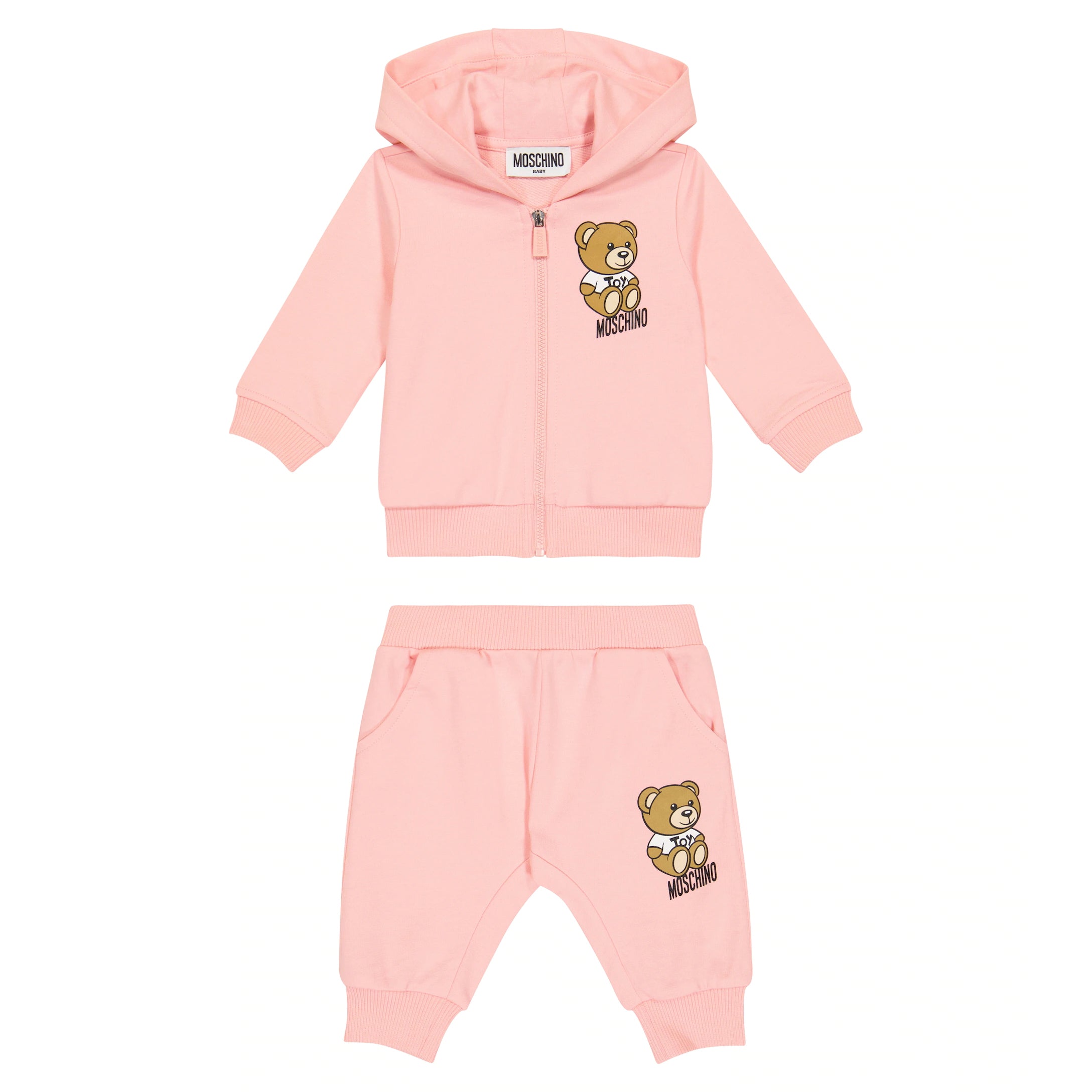 Baby Boys & Girls Pink Cotton Set