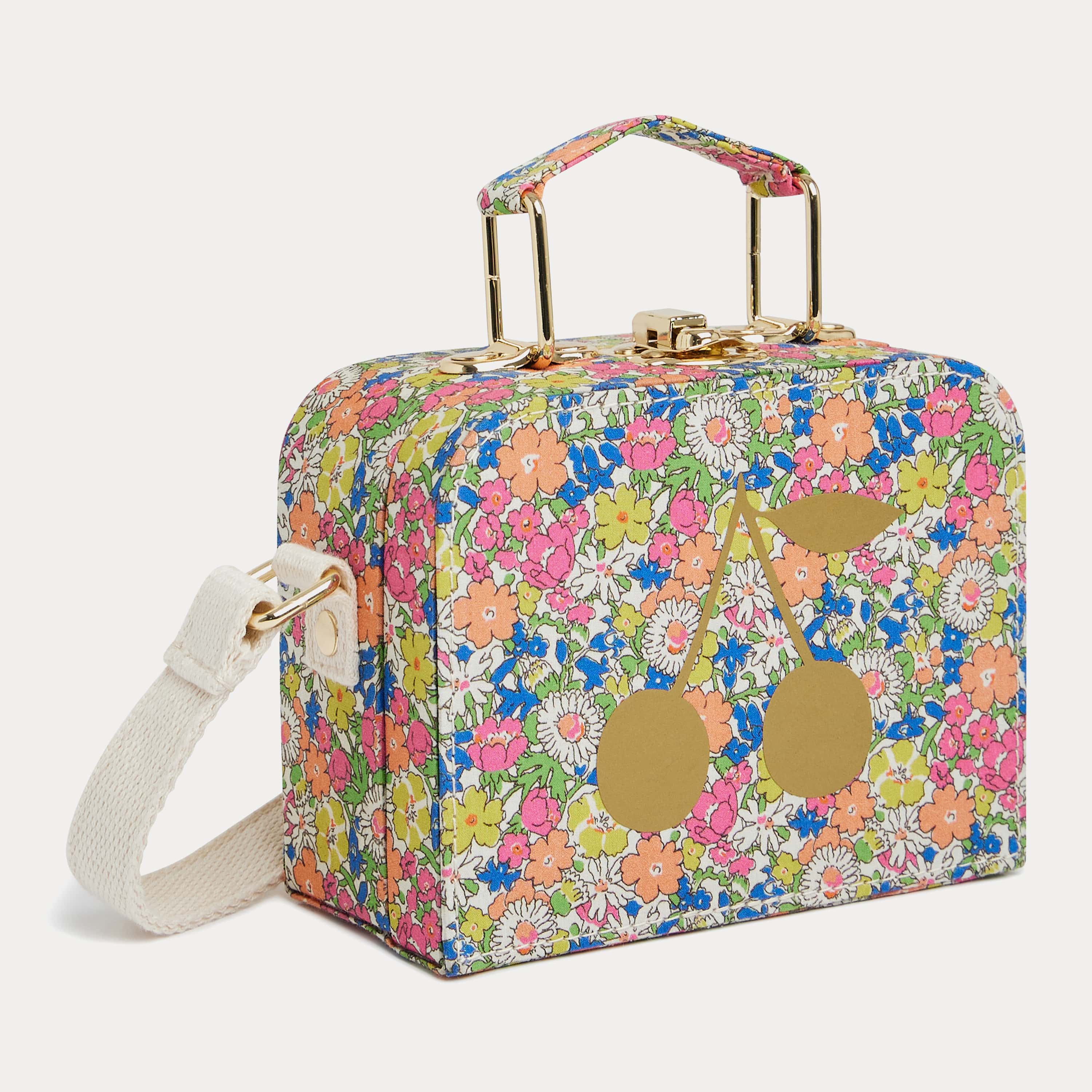 Girls Multicolor Floral Hand Bag