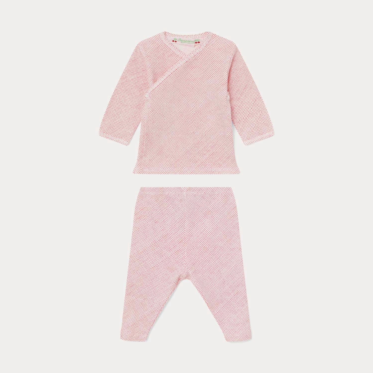 Baby Girls Pink Cotton Set