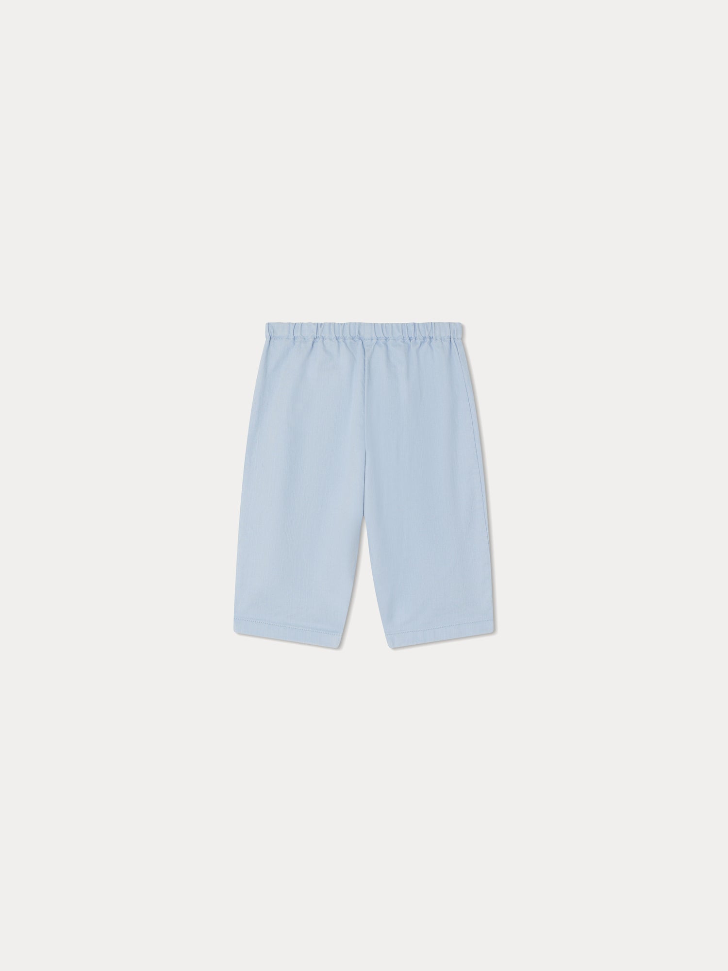 Baby Boys Blue Cotton Trousers