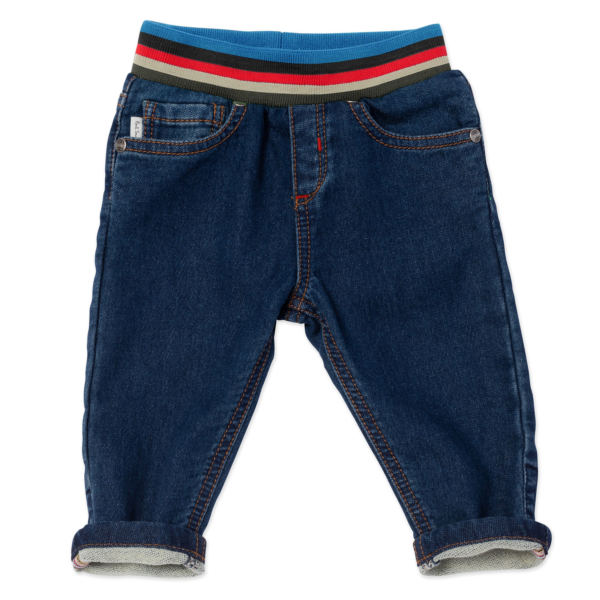 Baby Boys Blue Denim Trousers