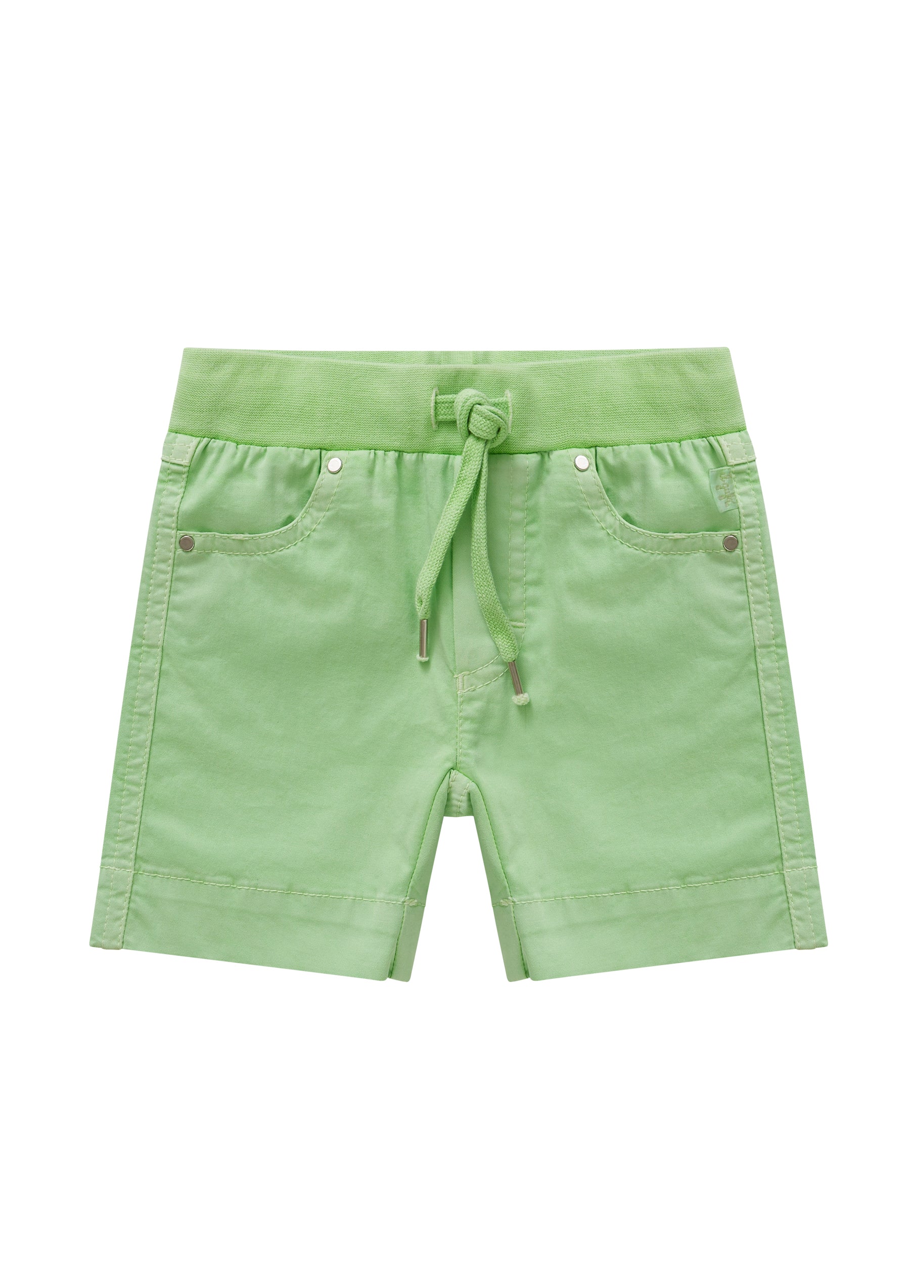 Boys Fluorescent Green Shorts