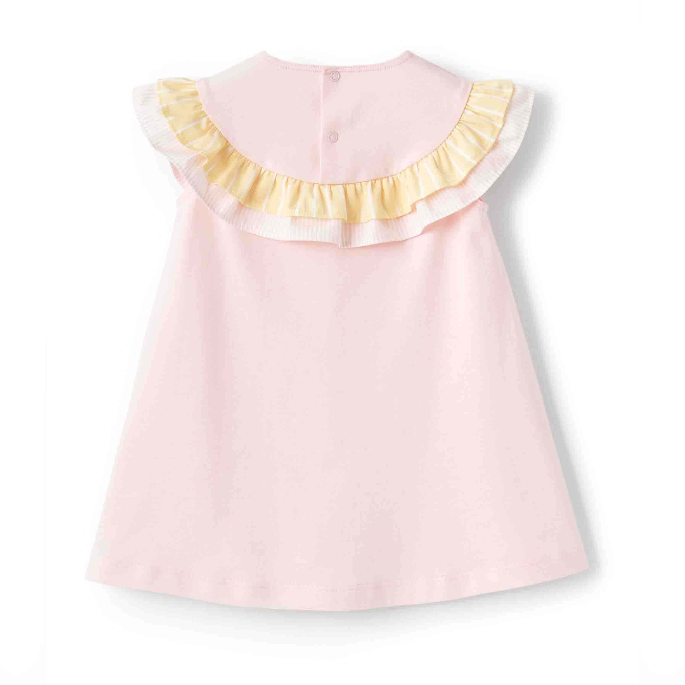 Baby Girls Pink Cotton Dress