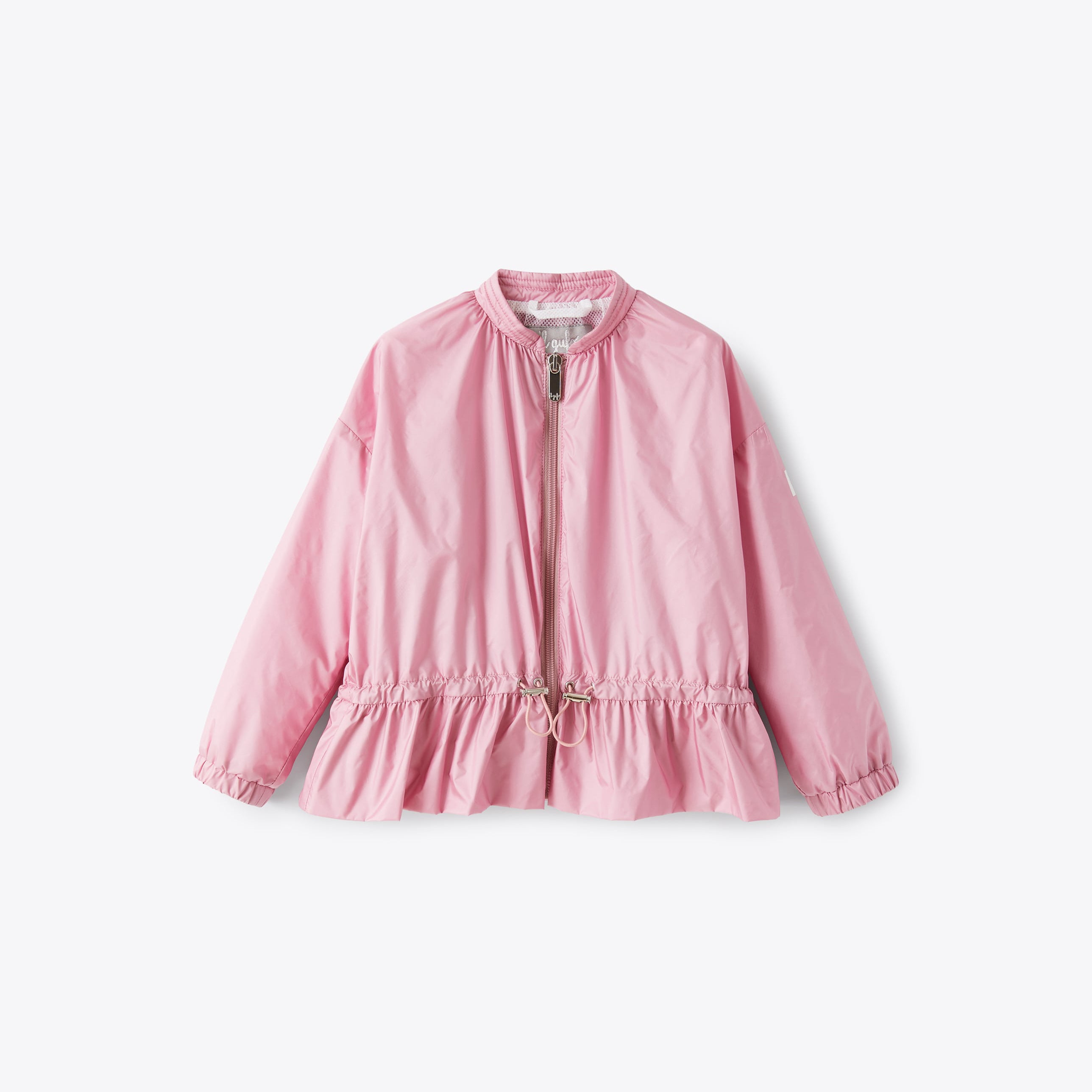 Girls Pink Zip-Up Jacket