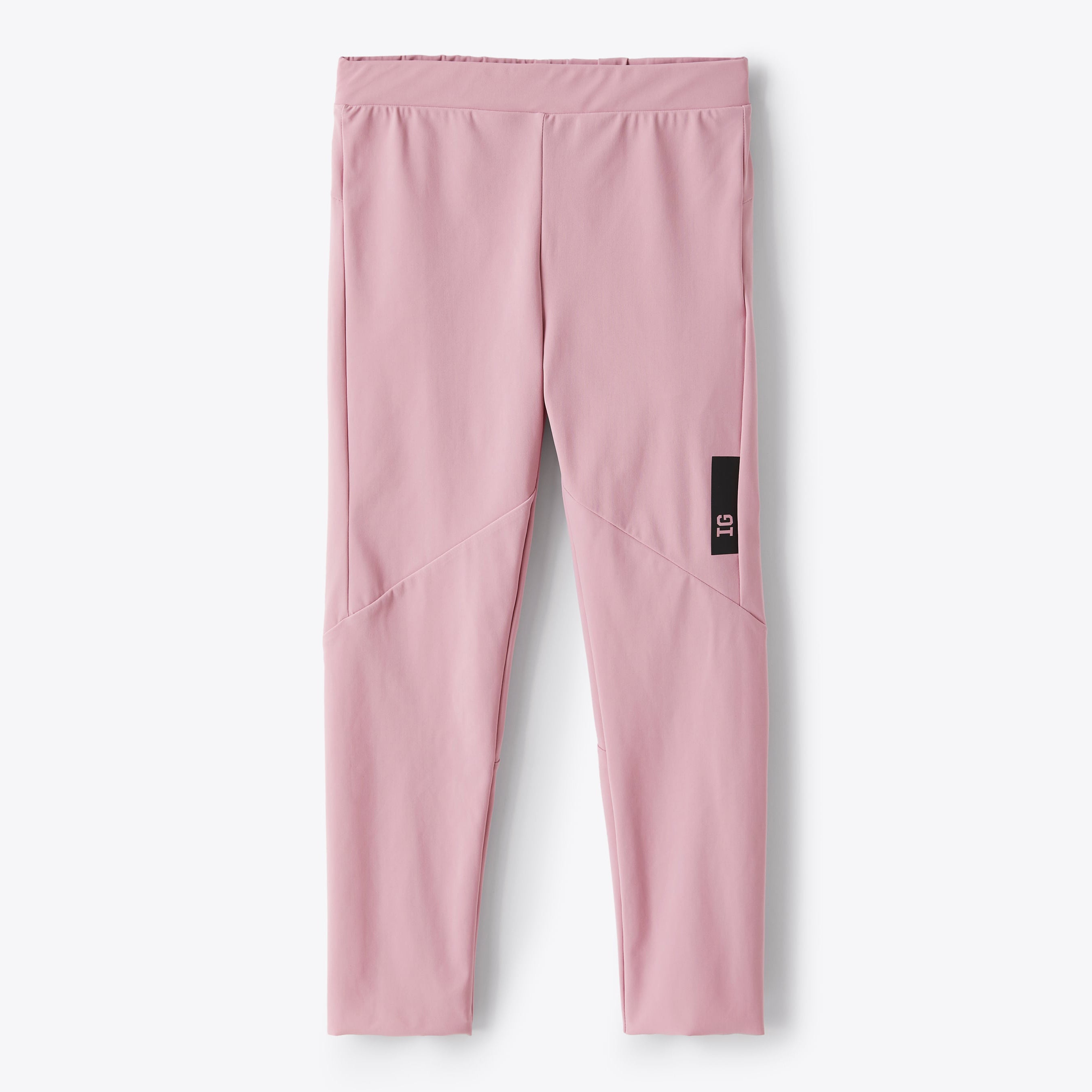 Girls Mauve "IG" Sport Leggings