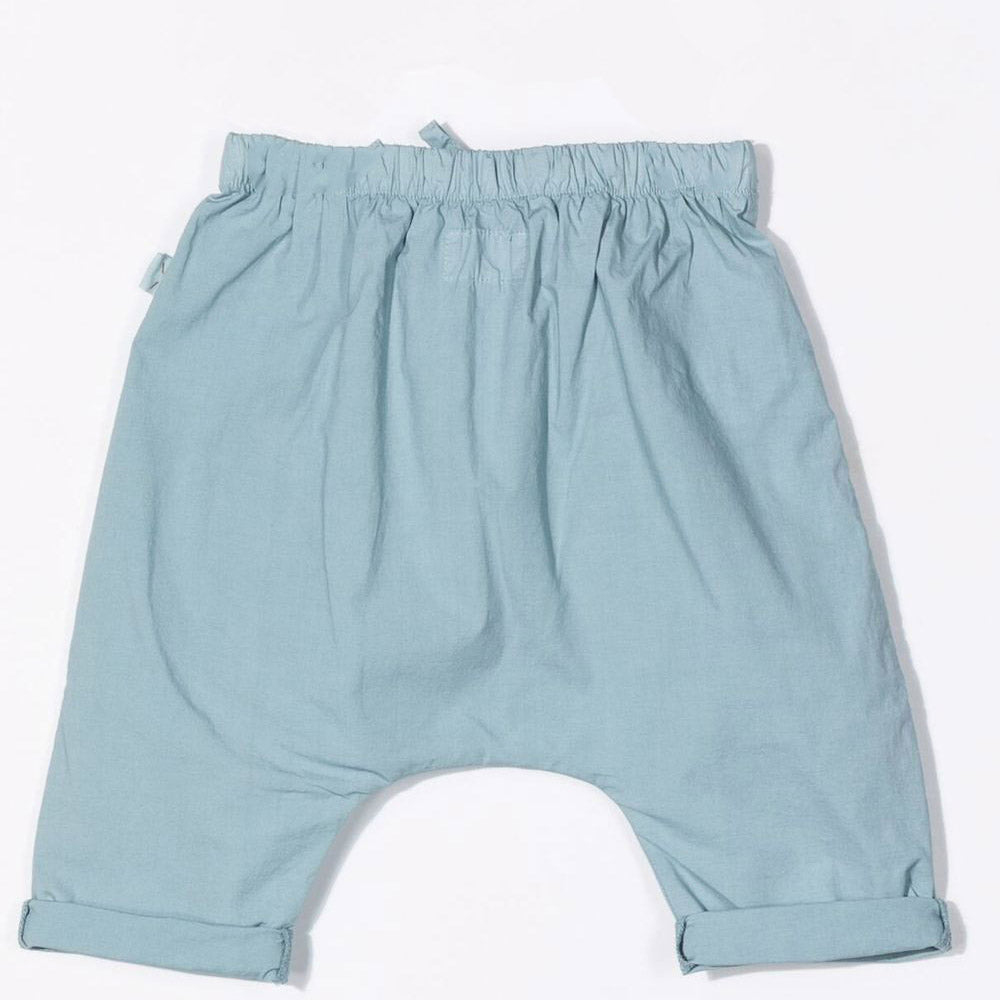 Baby Boys Blue Cotton Trousers