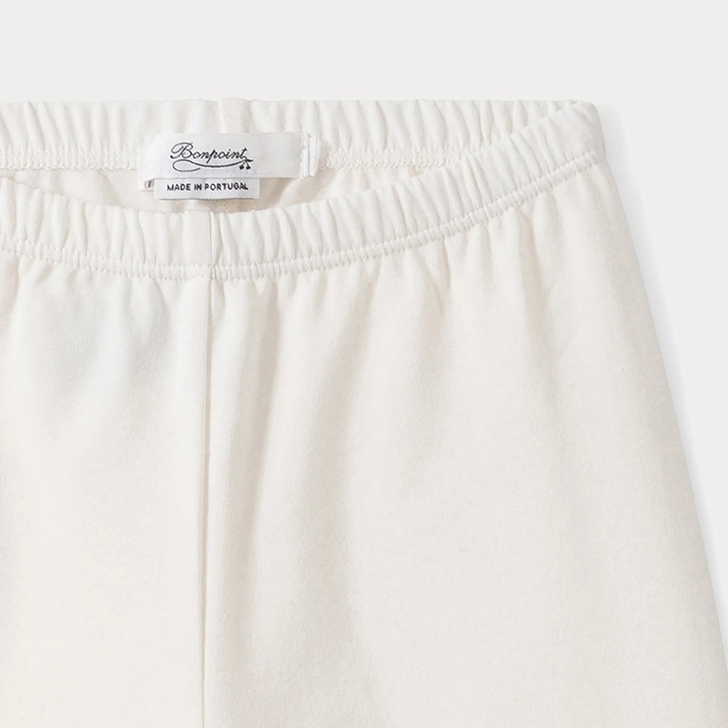 Girls White Cotton Leggings