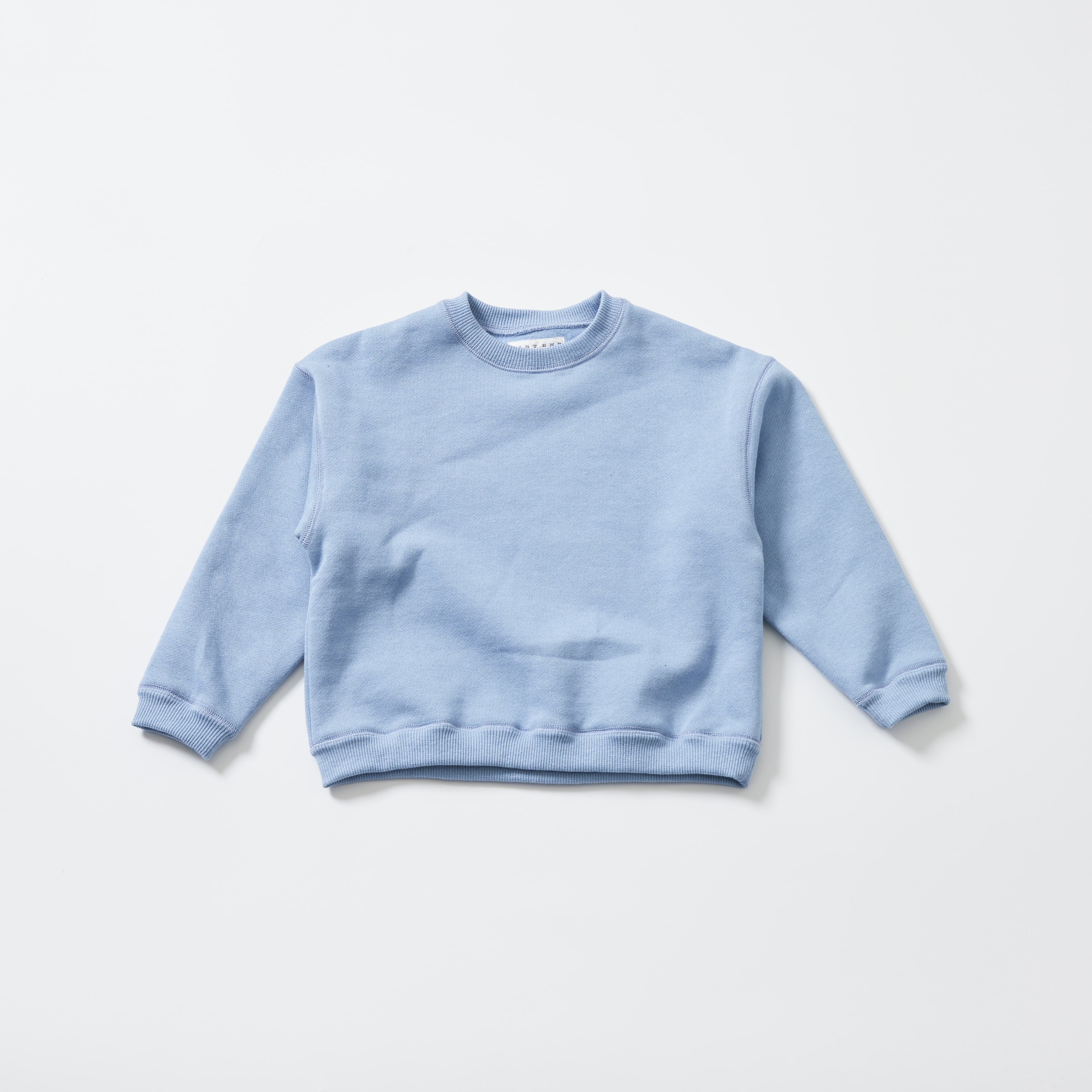 Boys & Girls Light Blue Cotton Sweatshirt