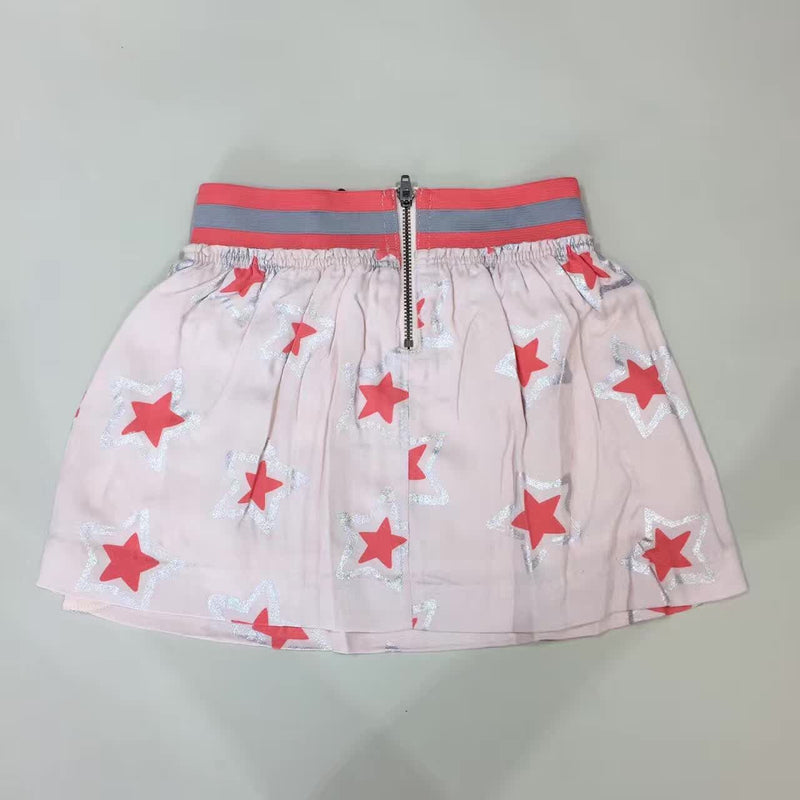 Girls Pearl Pink Star Printed Trims 'Sue' Skirt - CÉMAROSE | Children's Fashion Store - 2