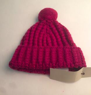 Sprarky Girls Plum Wool Blend Hat With Pompom - CÉMAROSE | Children's Fashion Store