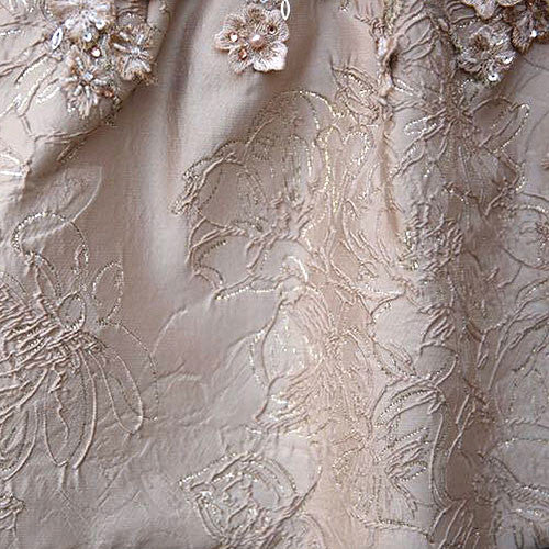 Girls Gold 'Magical beauty' Patch Embroidered Flower Trims Dress - CÉMAROSE | Children's Fashion Store - 5